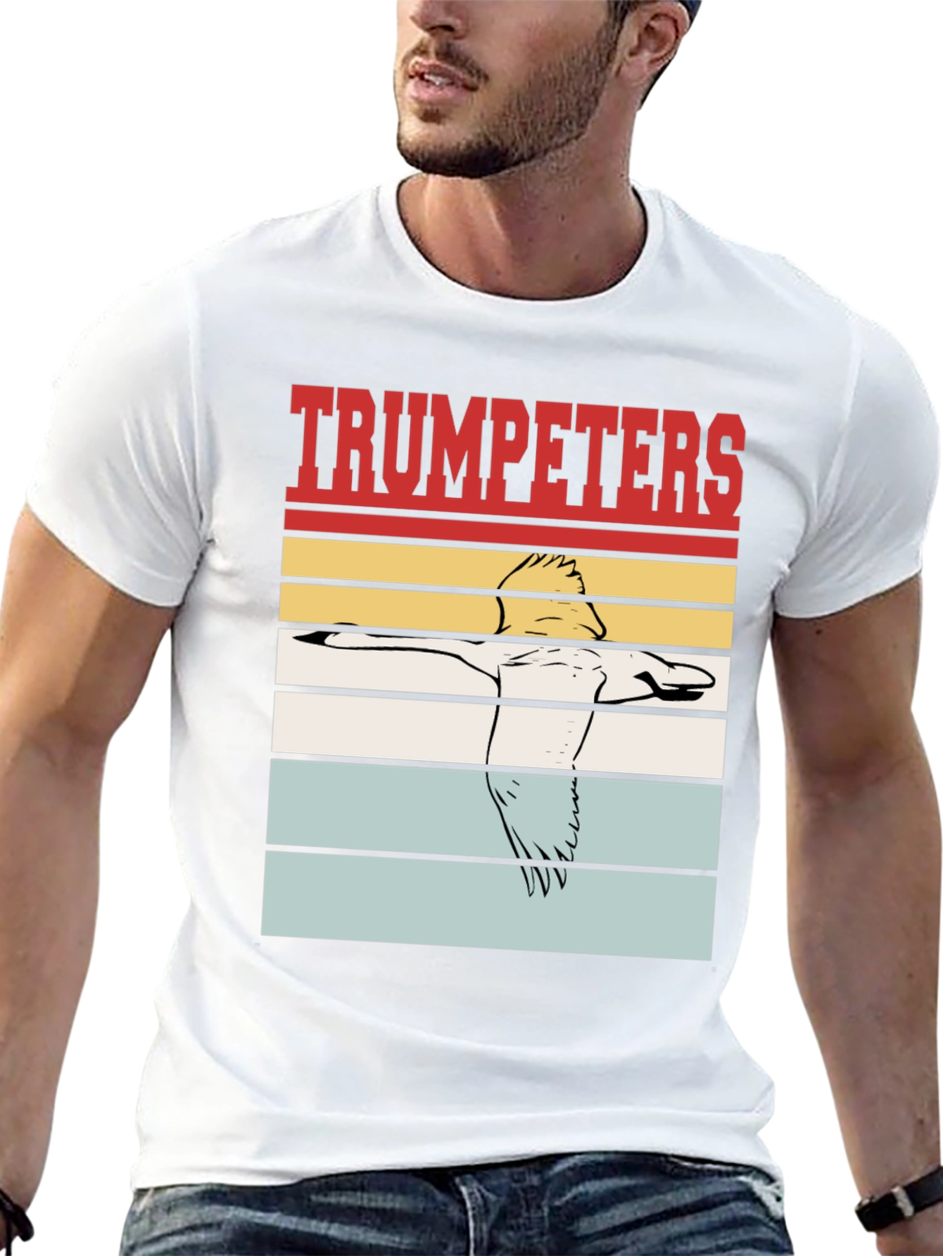 Trumpeters Graphic T-Shirt - Bird Lover Tee