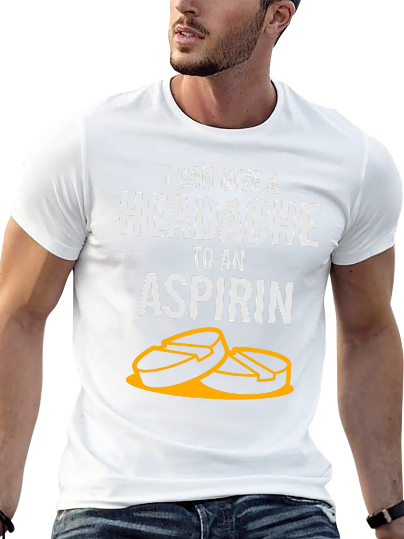 Funny Headache Aspirin T-Shirt