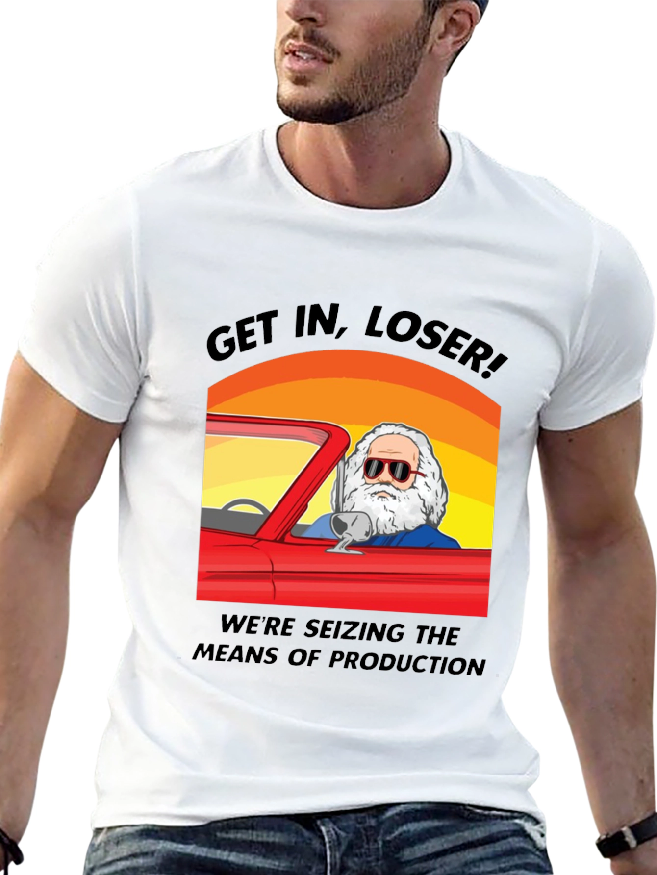 Get In Loser Tee - Seize Production!