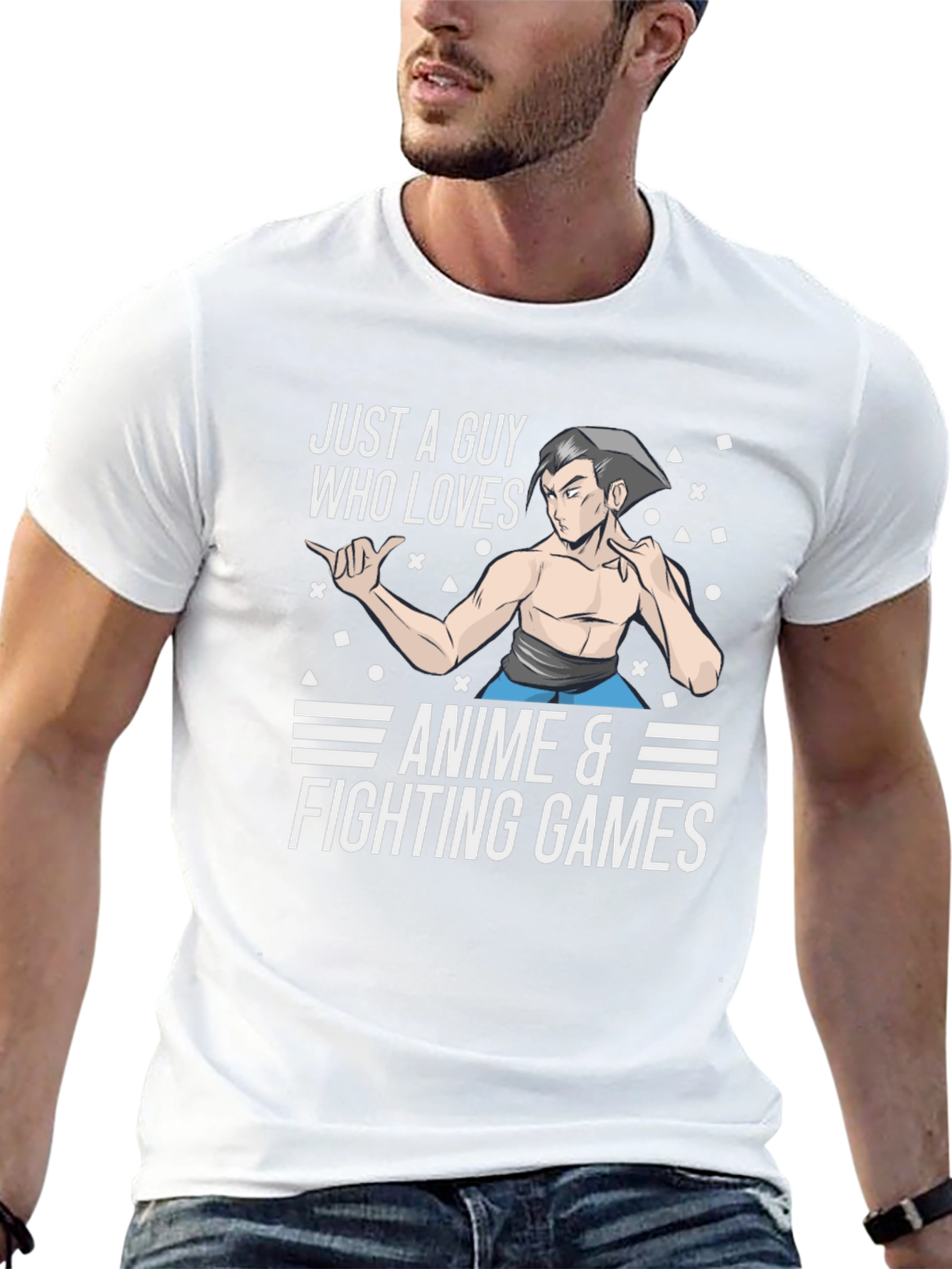 Anime & Fighting Games Graphic T-Shirt