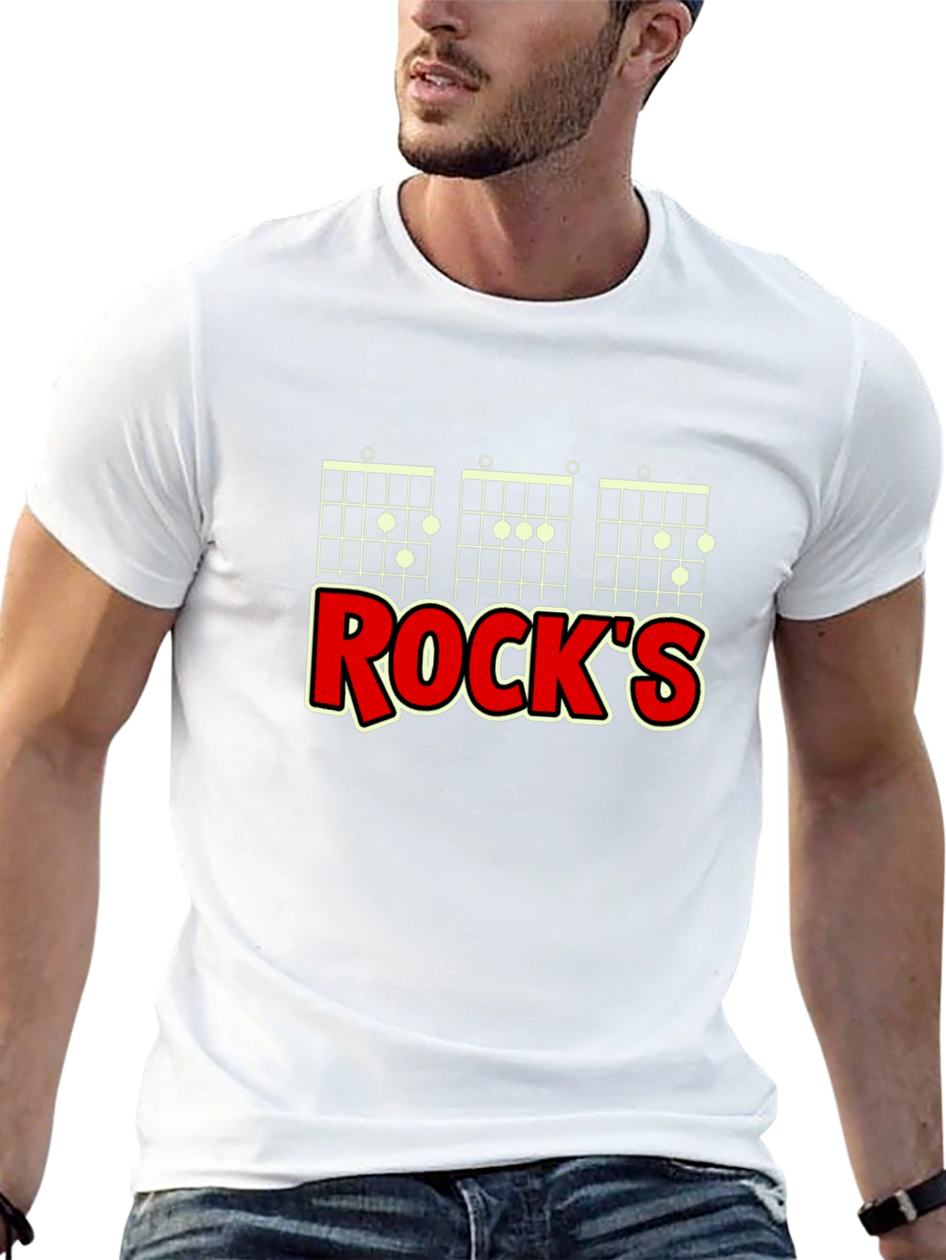 Rocks Guitar Chord T-Shirt