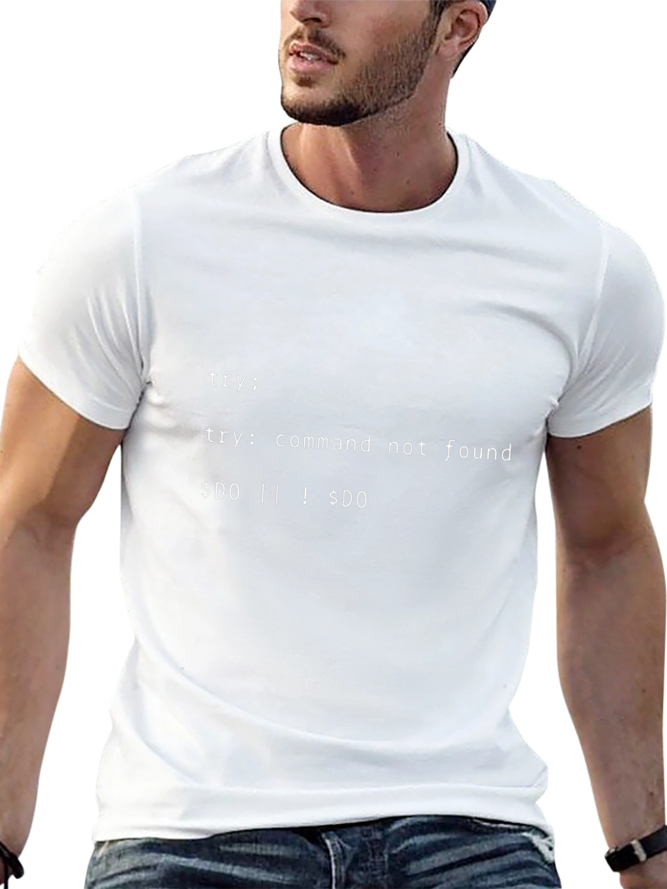 Coding Humor T-Shirt - Try Command Not Found