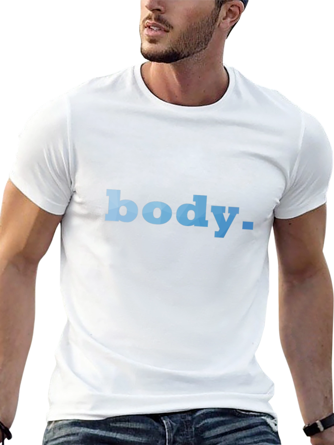 Body Text Black T-Shirt