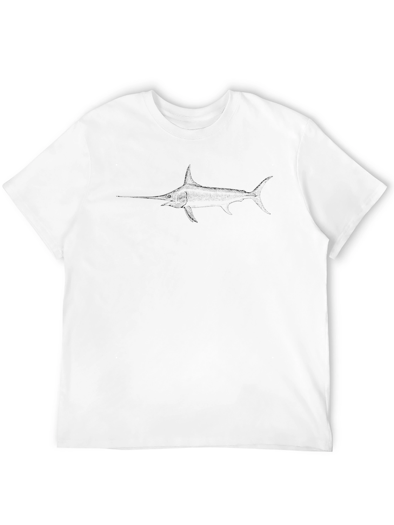 Swordfish Graphic Tee - Cool Angler Design