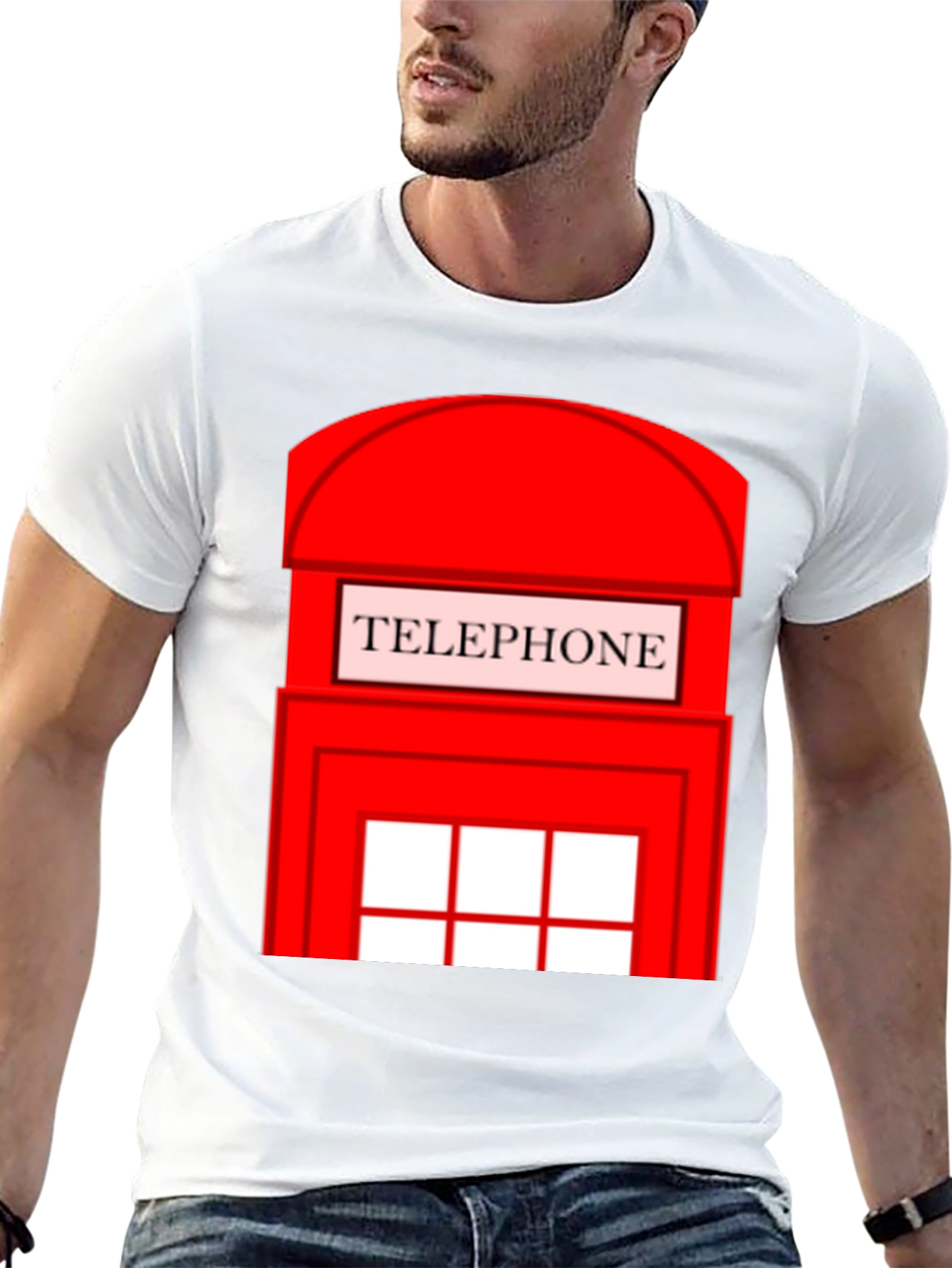 Red Telephone Booth T-Shirt