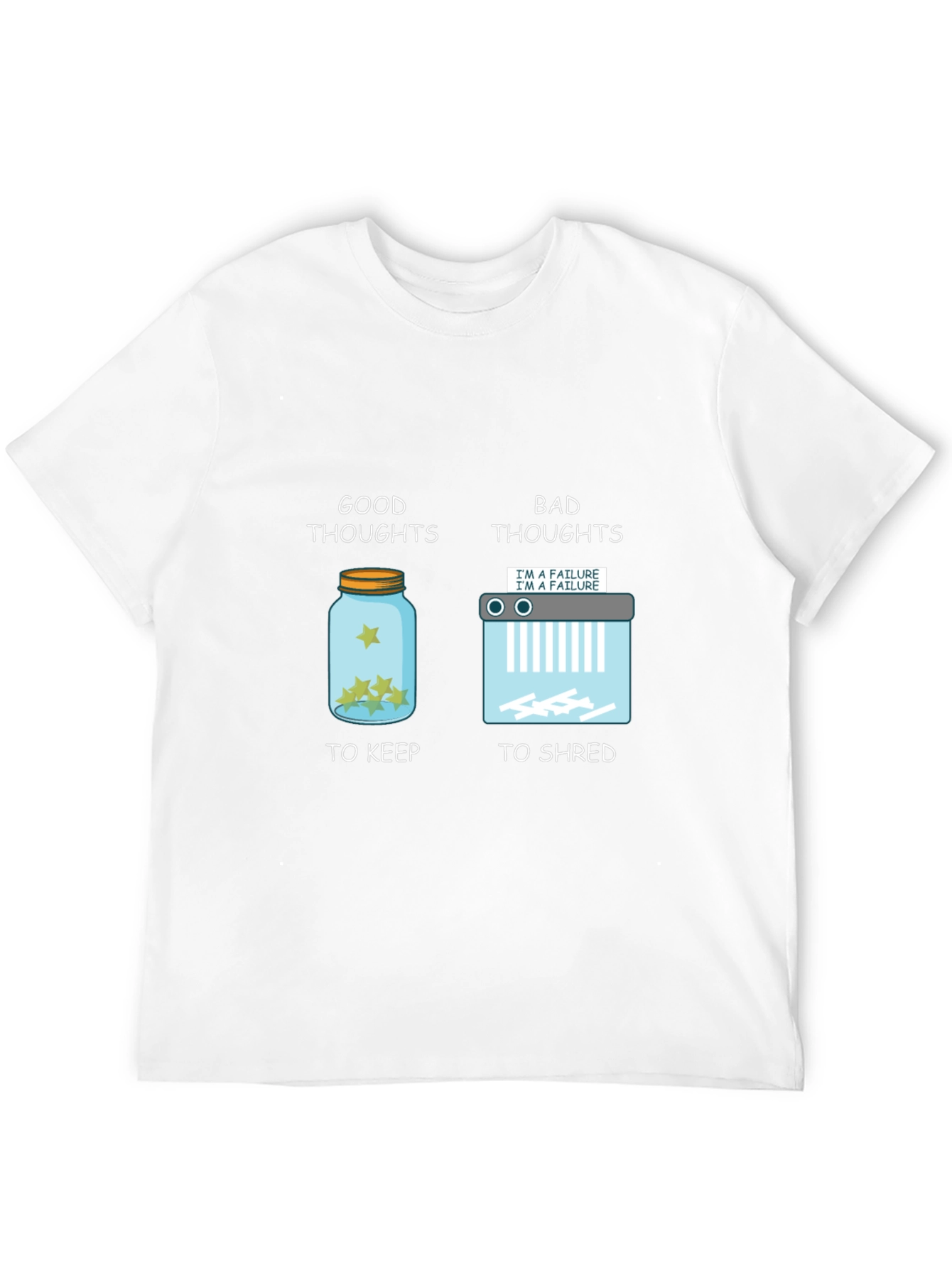 Good Thoughts Bad Thoughts Graphic T-Shirt
