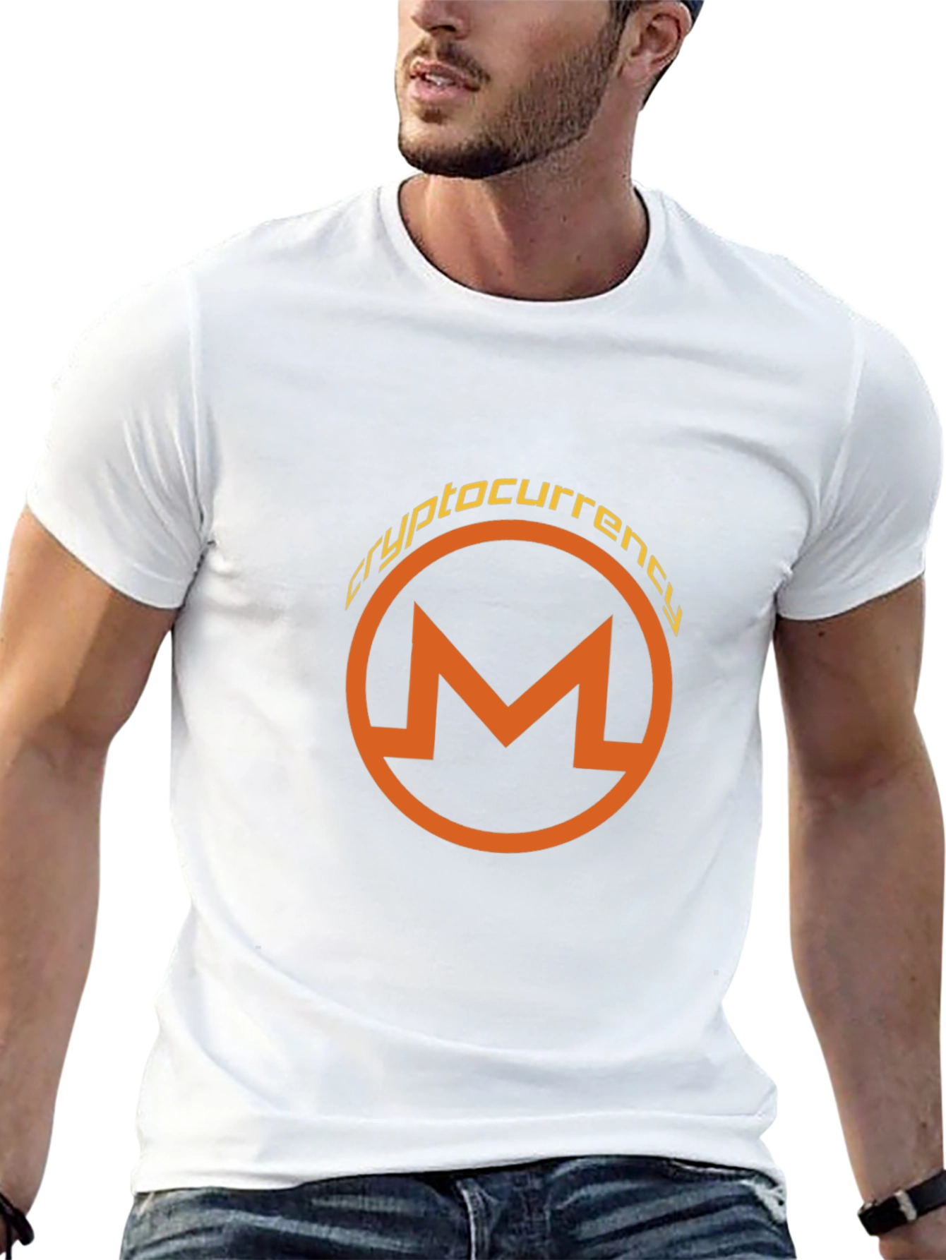 Monero Cryptocurrency Graphic T-Shirt