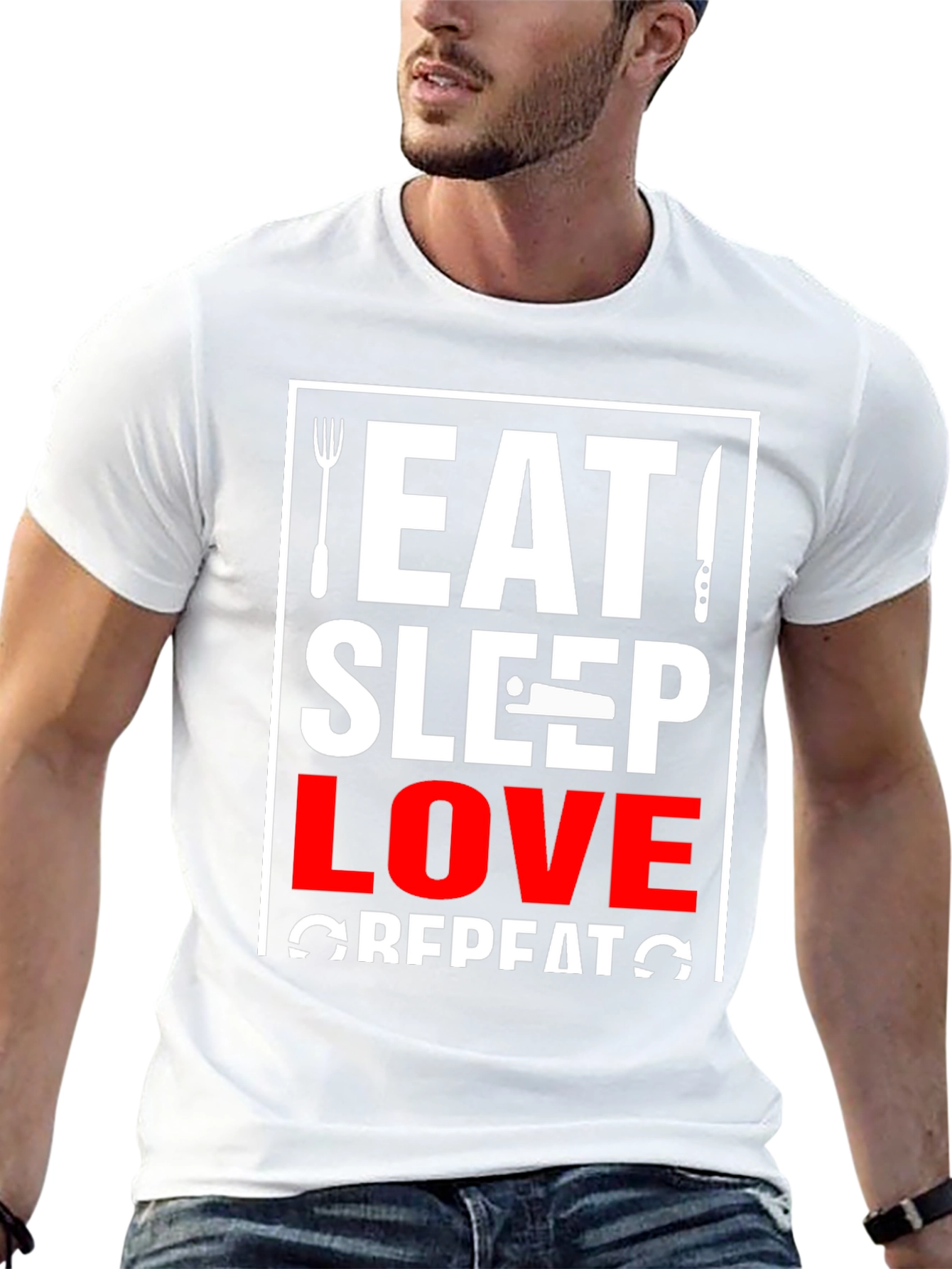 Eat Sleep Love Repeat T-Shirt