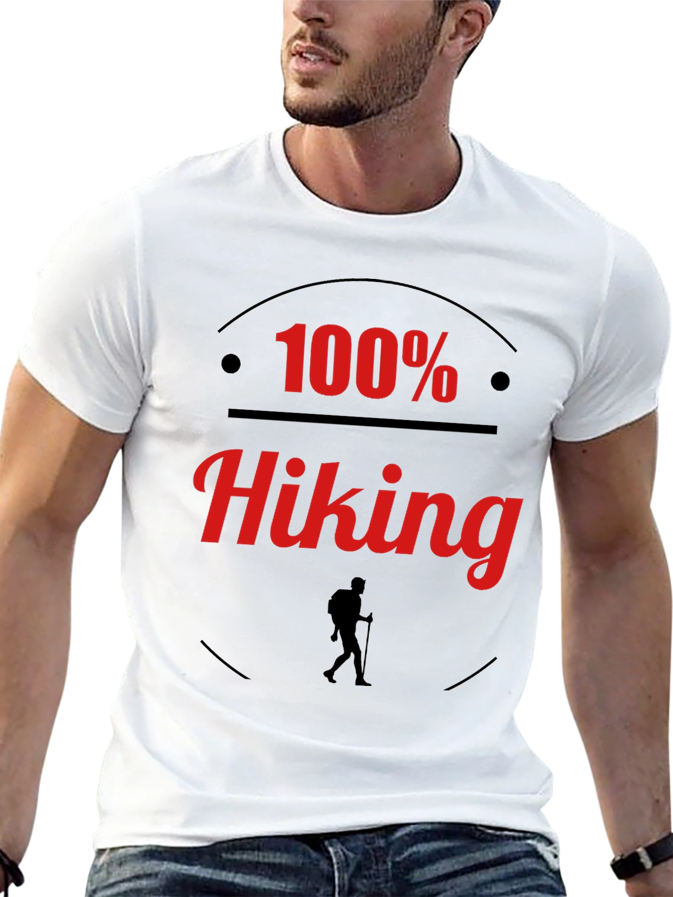 100% Hiking Graphic Tee - Adventurers T-Shirt
