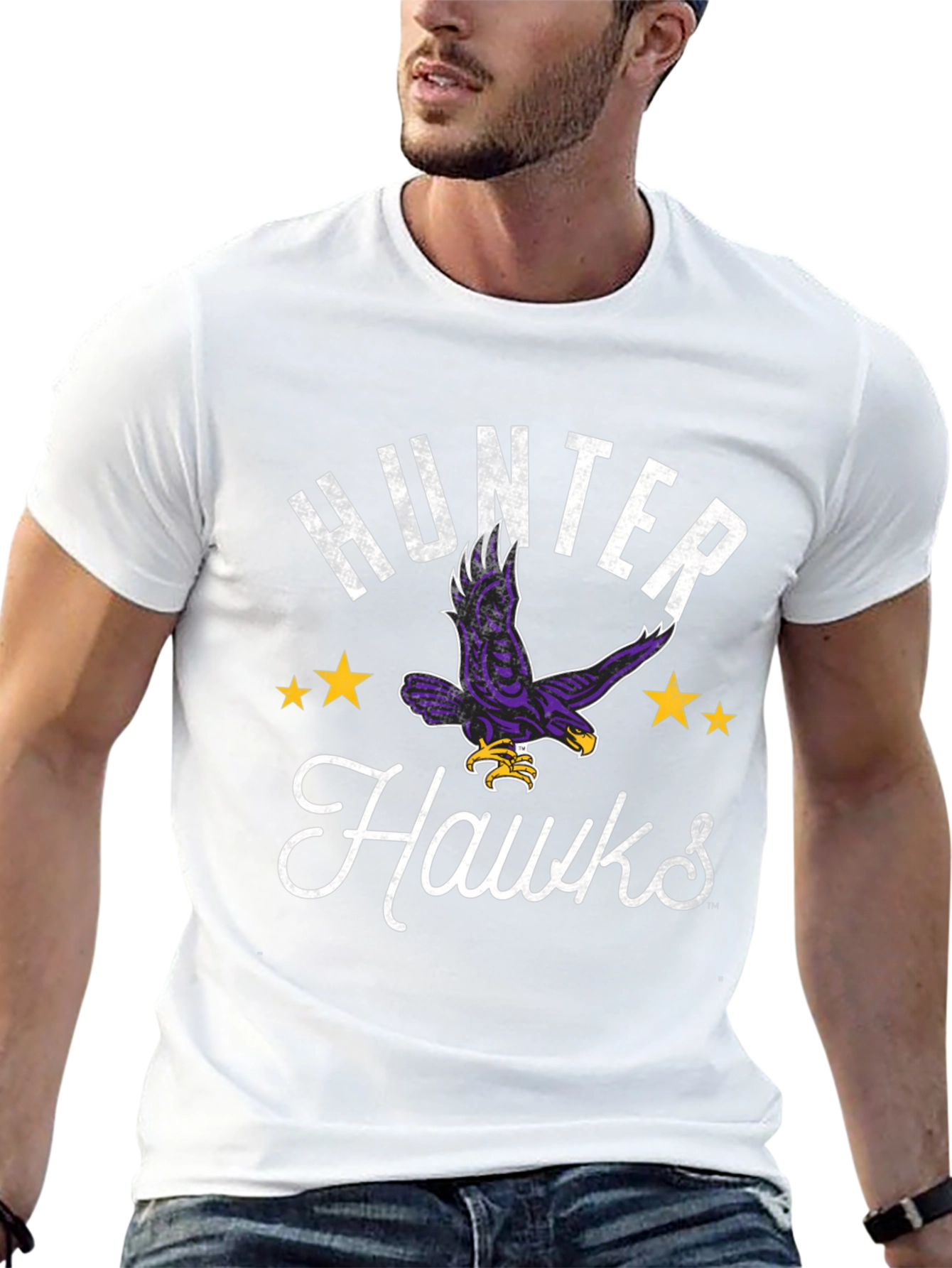Hunter Hawks Graphic T-Shirt