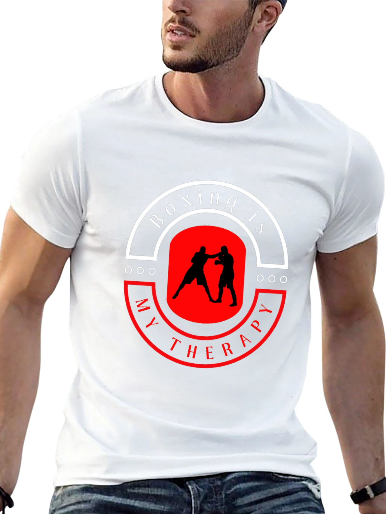 Boxing Is My Therapy T-Shirt