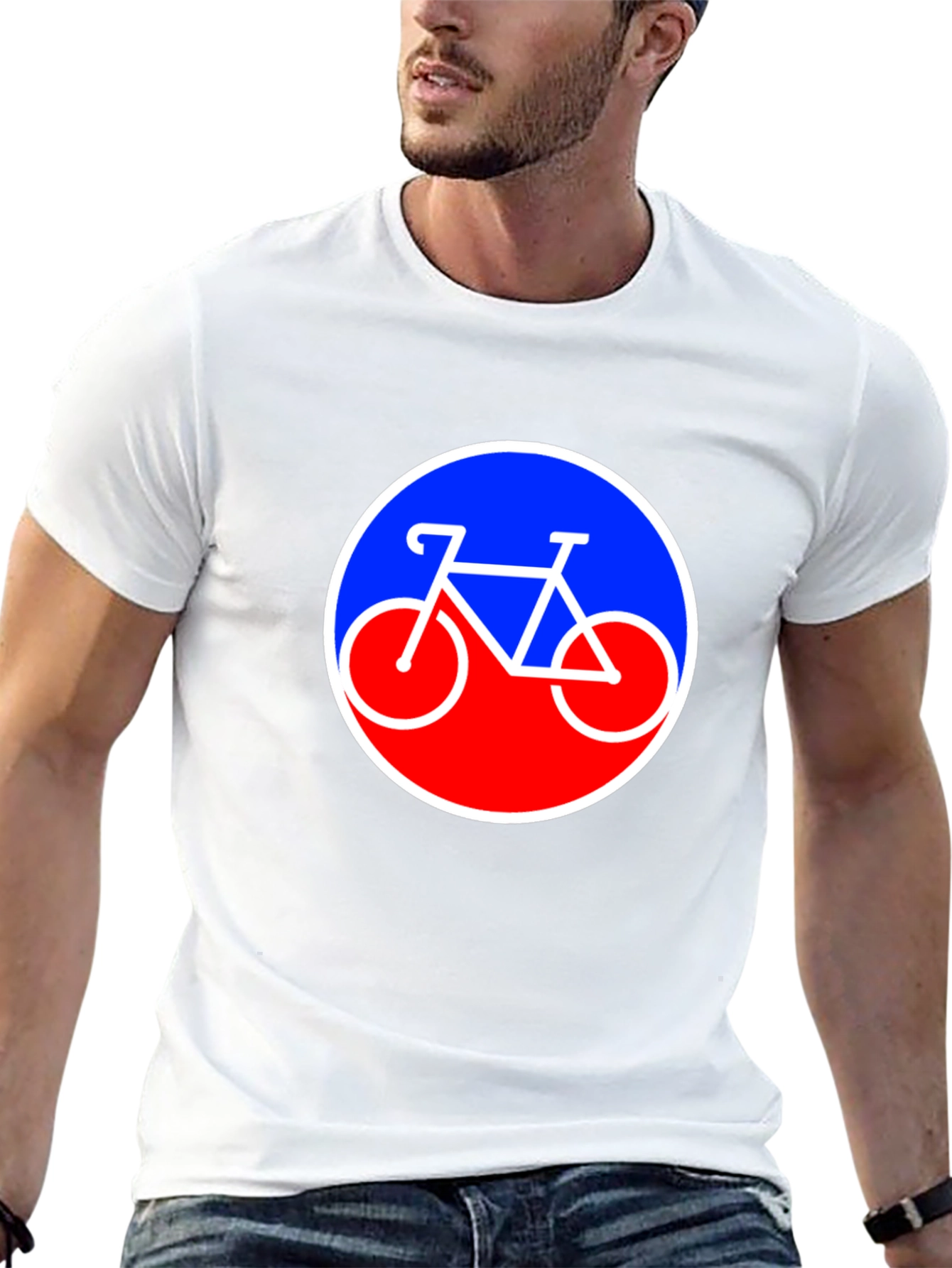 Bike Logo T-Shirt - Cycle Design