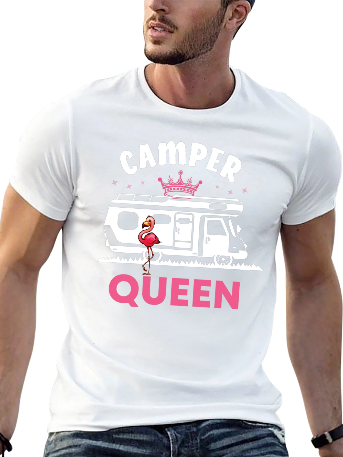 Camper Queen Graphic T-Shirt