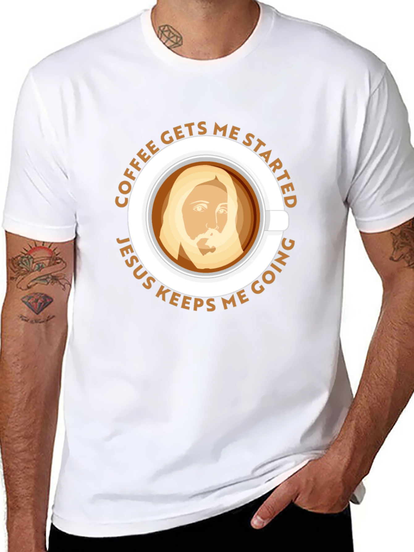 Coffee Gets Me Started T-Shirt
