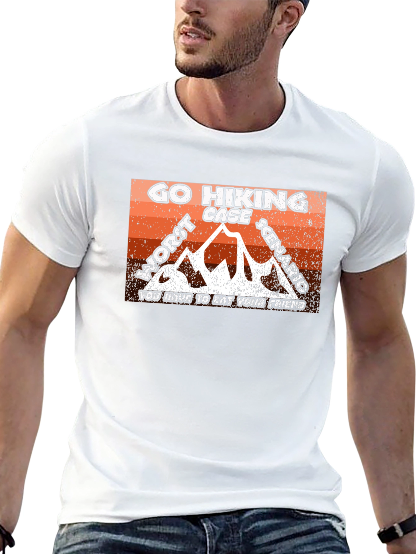 Go Hiking Worst Case Scenario T-Shirt