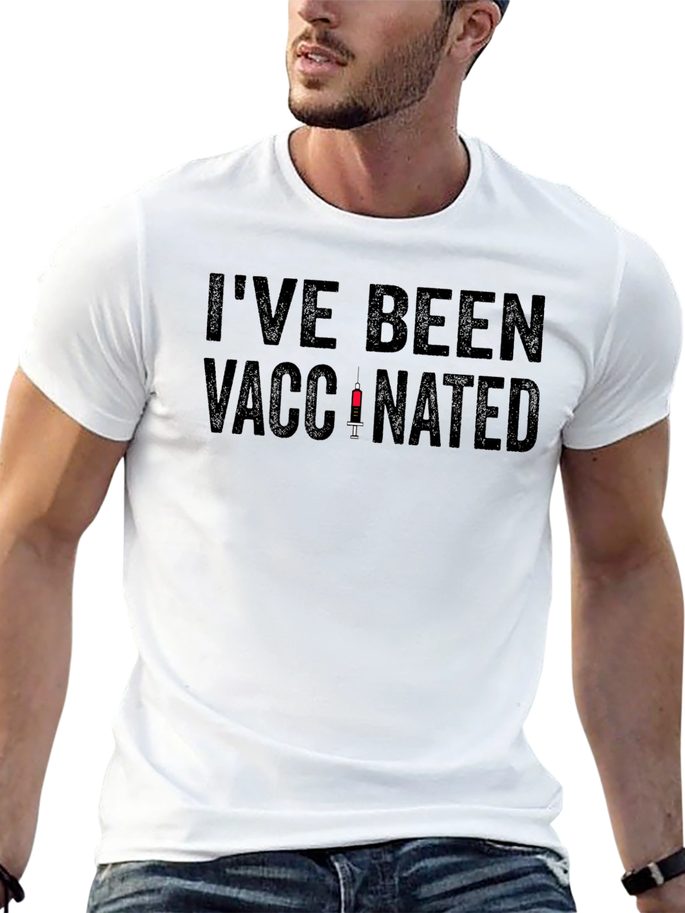 Ive Been Vaccinated T-Shirt - Novelty Graphic Tee