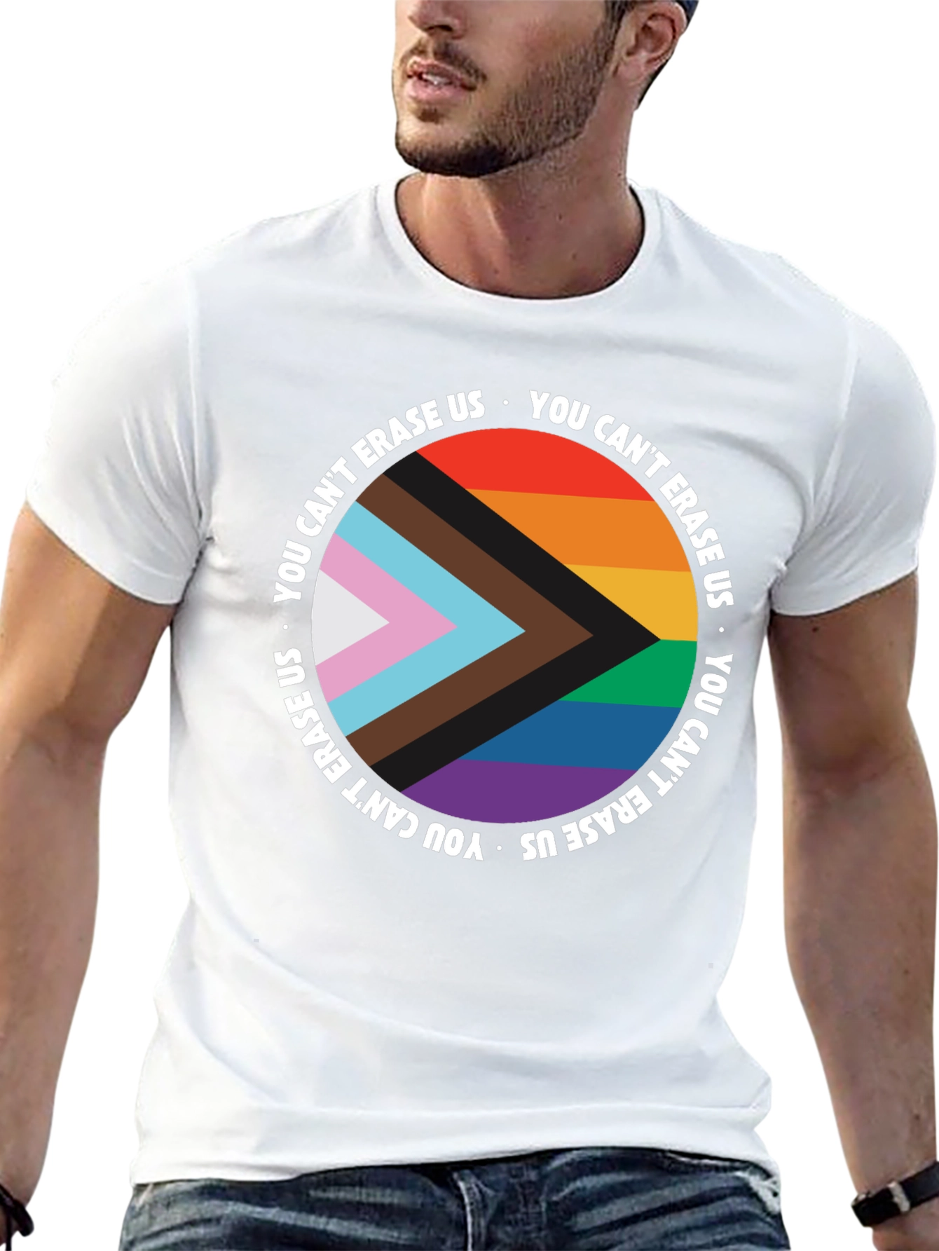 Pride Equality T-Shirt - You Cant Erase Us Tee