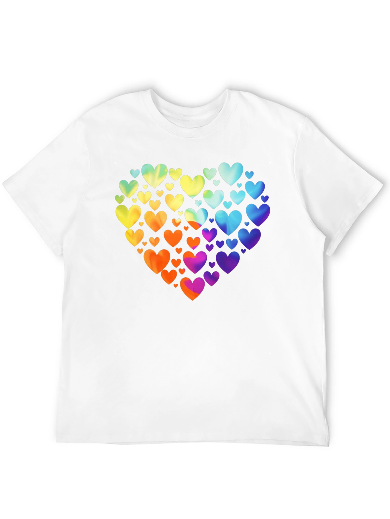 Rainbow Heart T-Shirt - Love & Pride