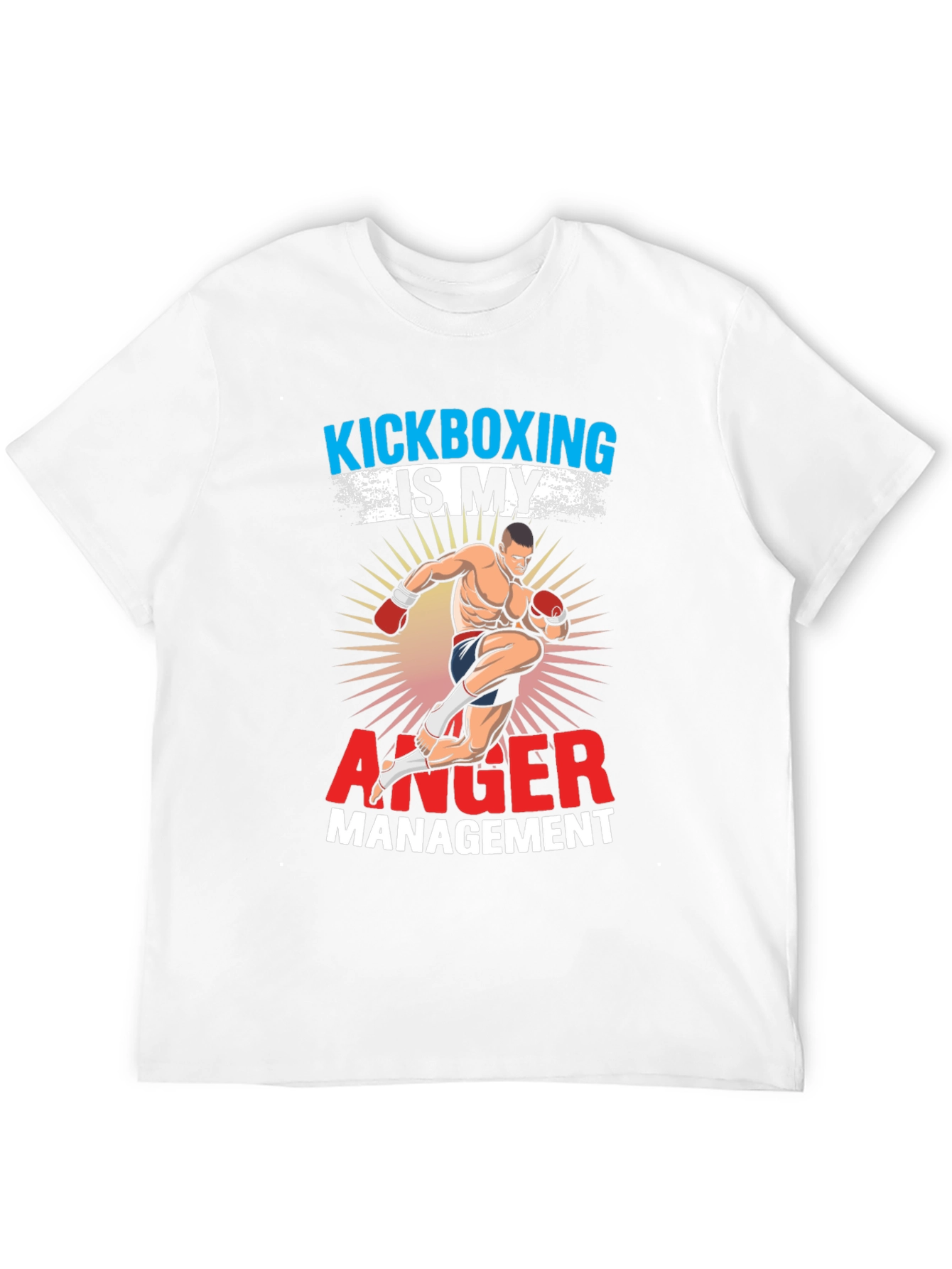 Kickboxing Anger Management Graphic Tee