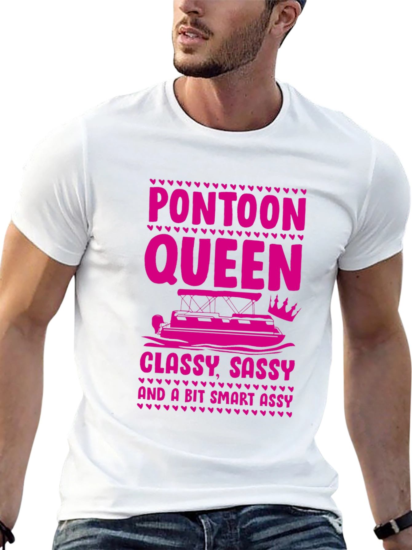 Pontoon Queen Graphic T-Shirt