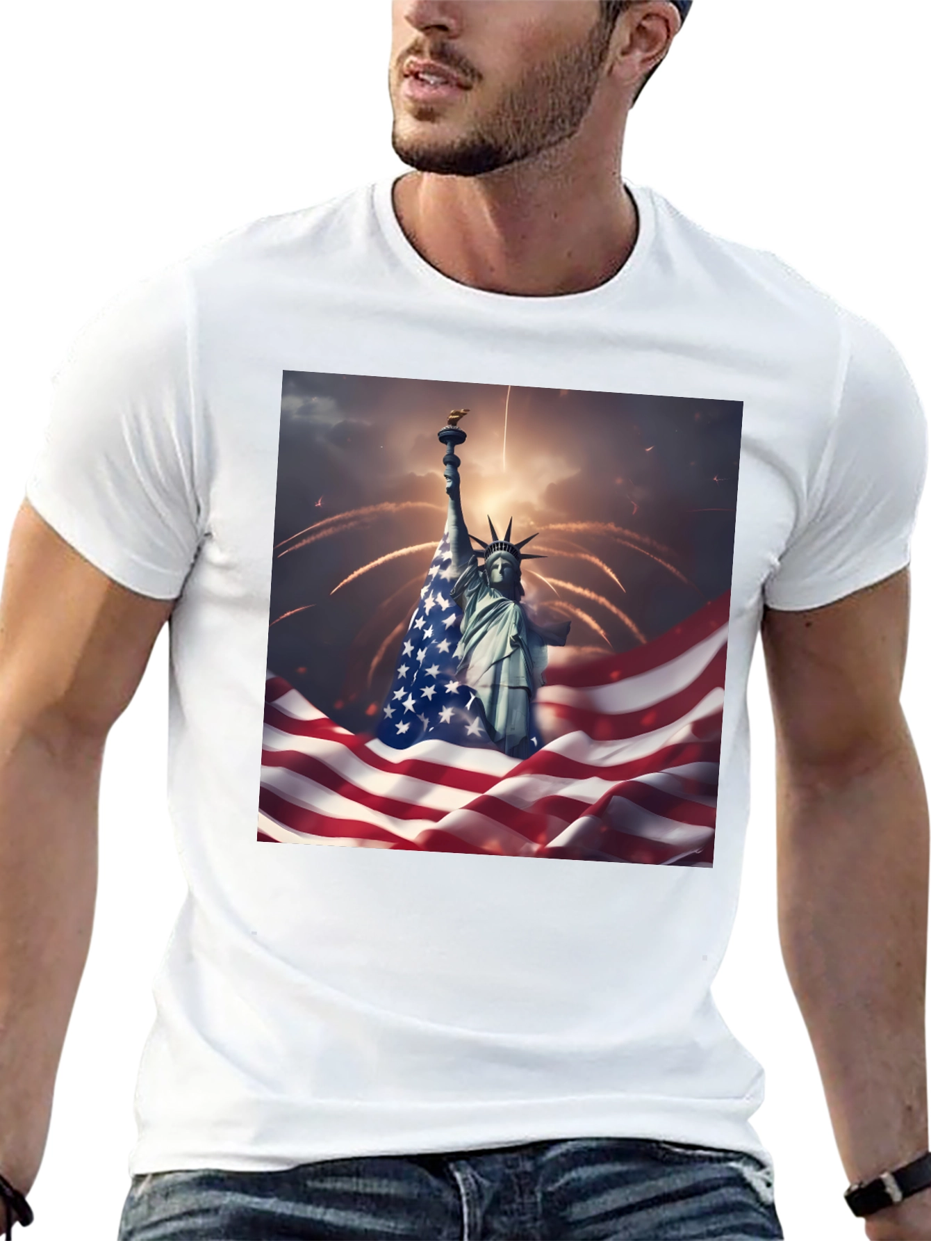 Statue of Liberty Graphic Tee