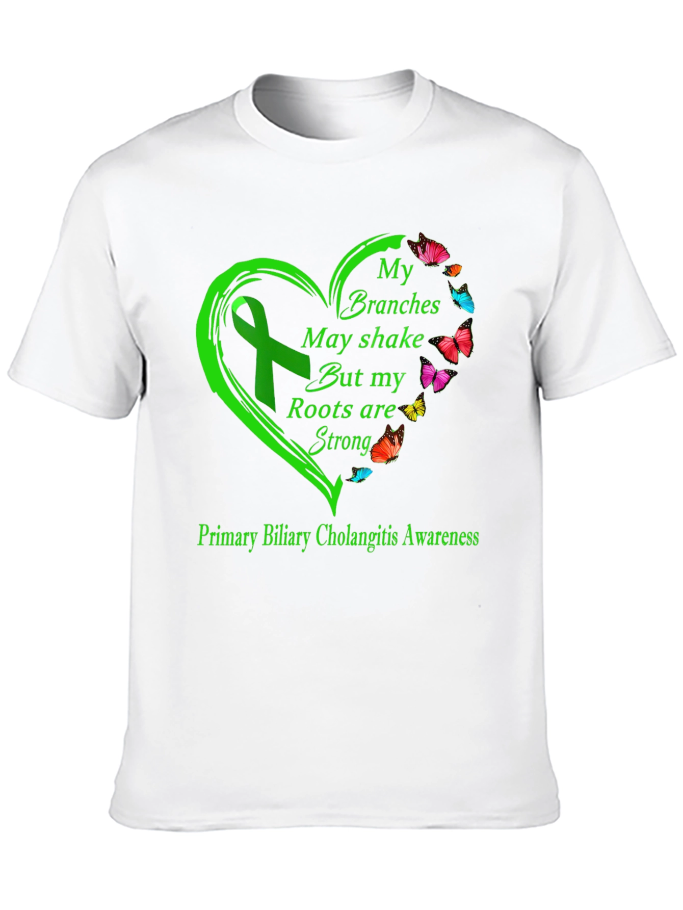 PBC Awareness T-Shirt: Roots are Strong