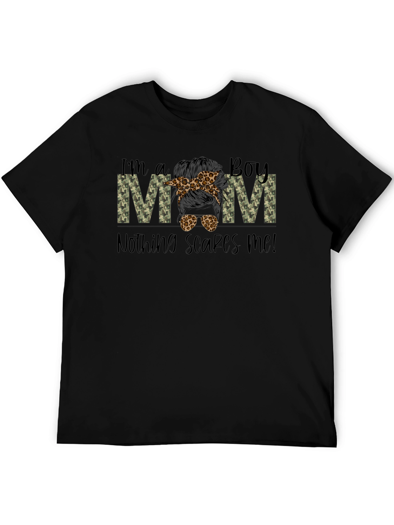 Boy Mom Camo T-Shirt