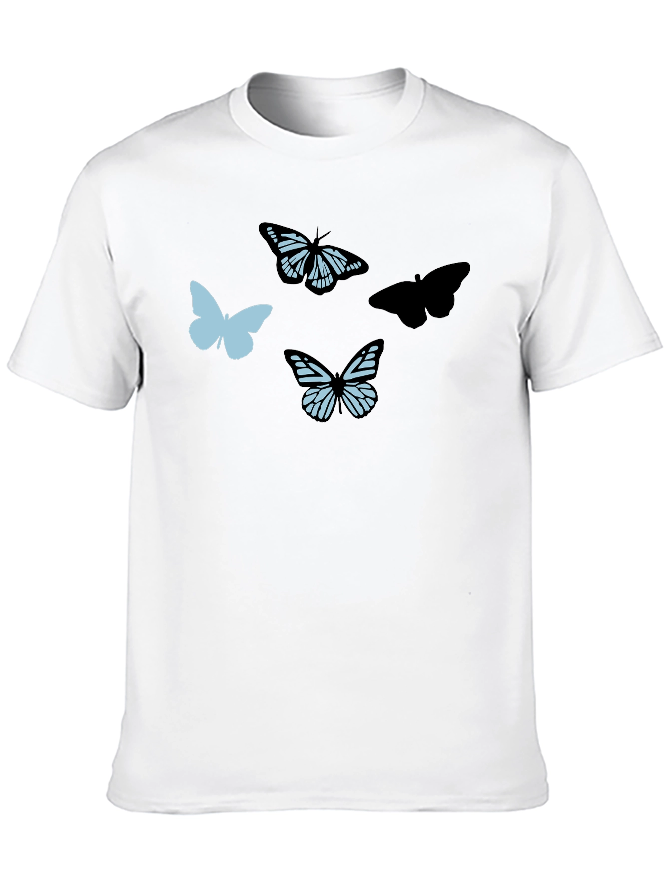 Butterfly Graphic T-Shirt - Trendy Casual Tee