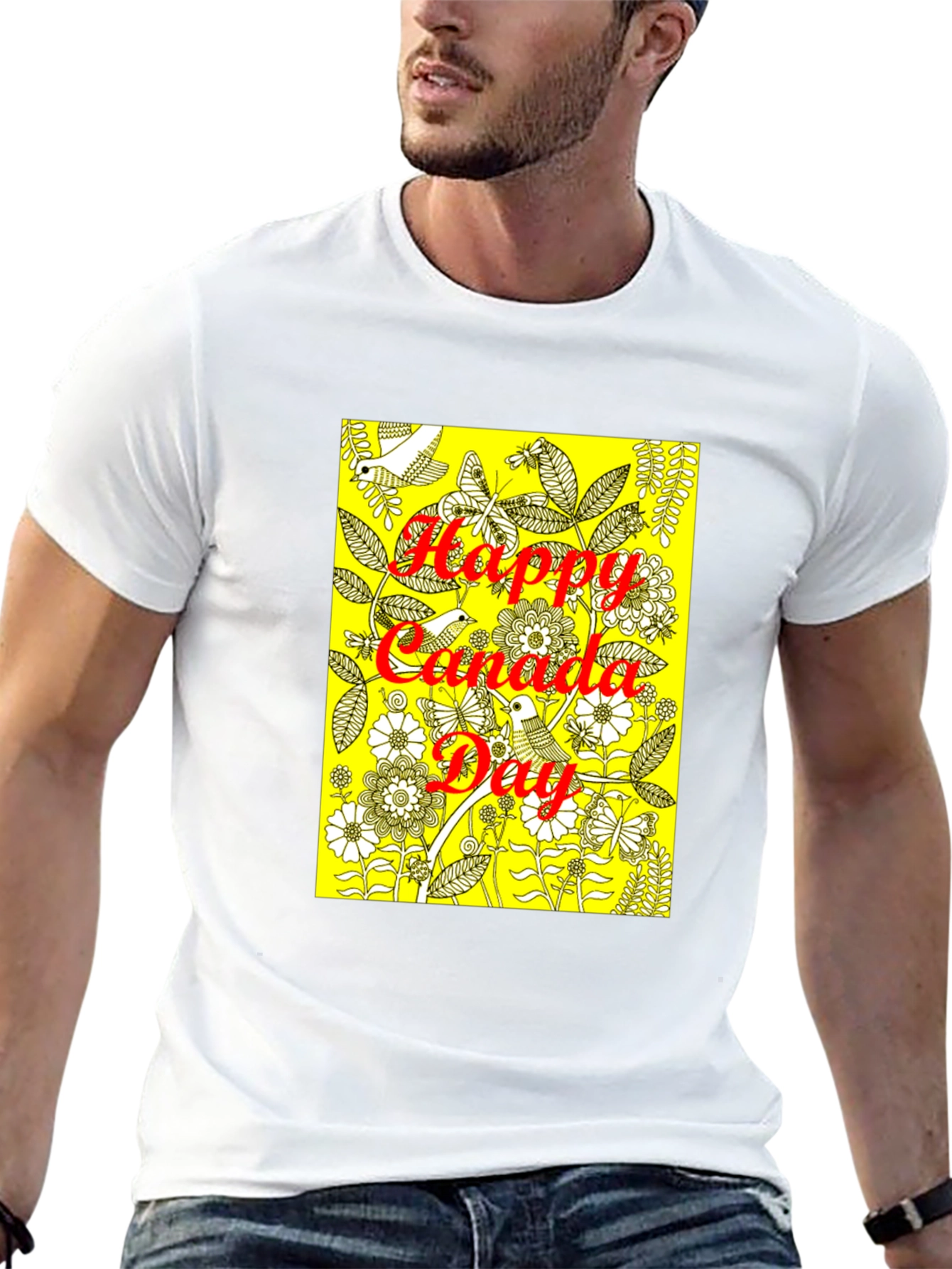 Happy Canada Day Graphic T-Shirt