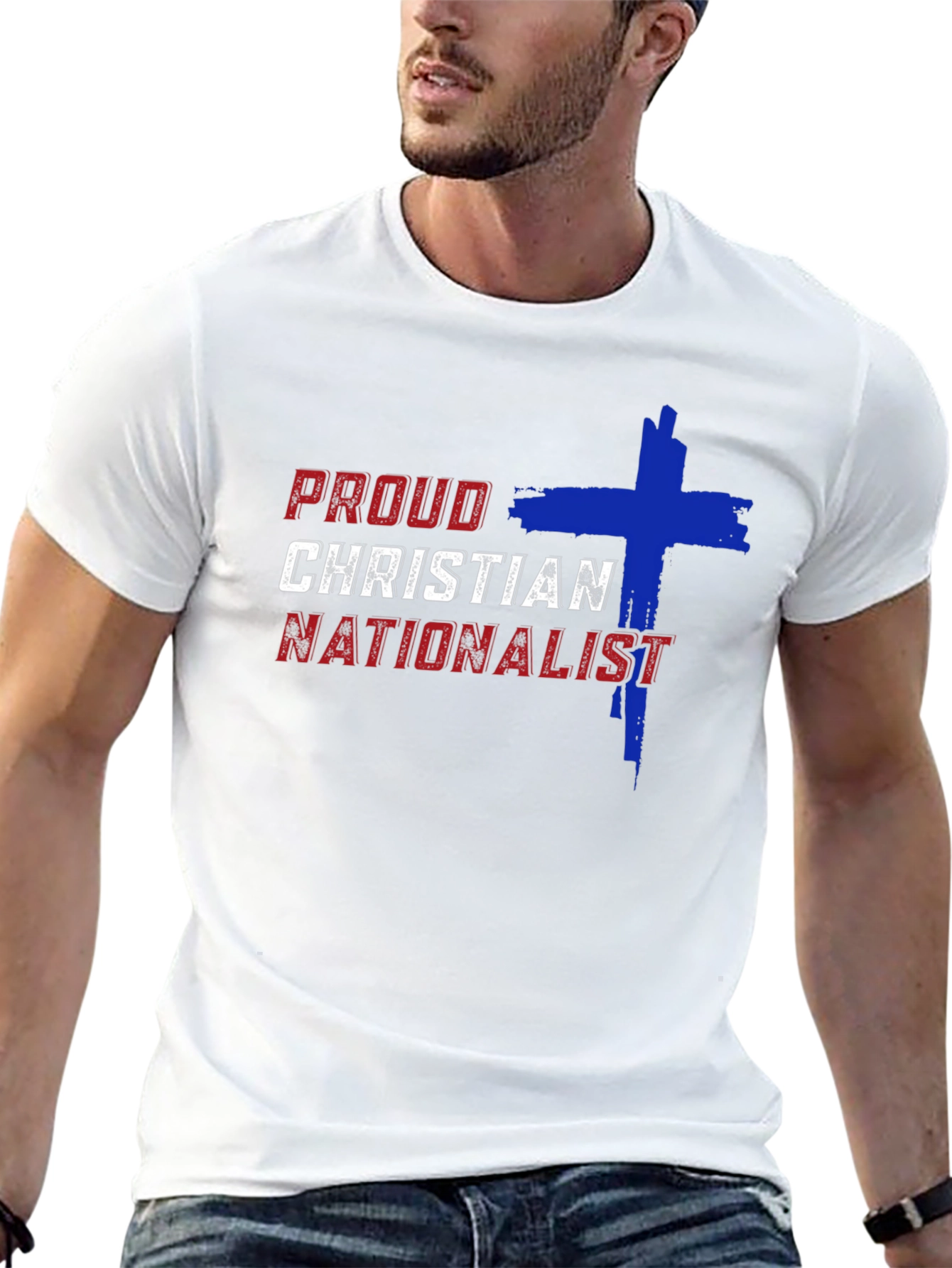 Proud Christian Nationalist Graphic Tee
