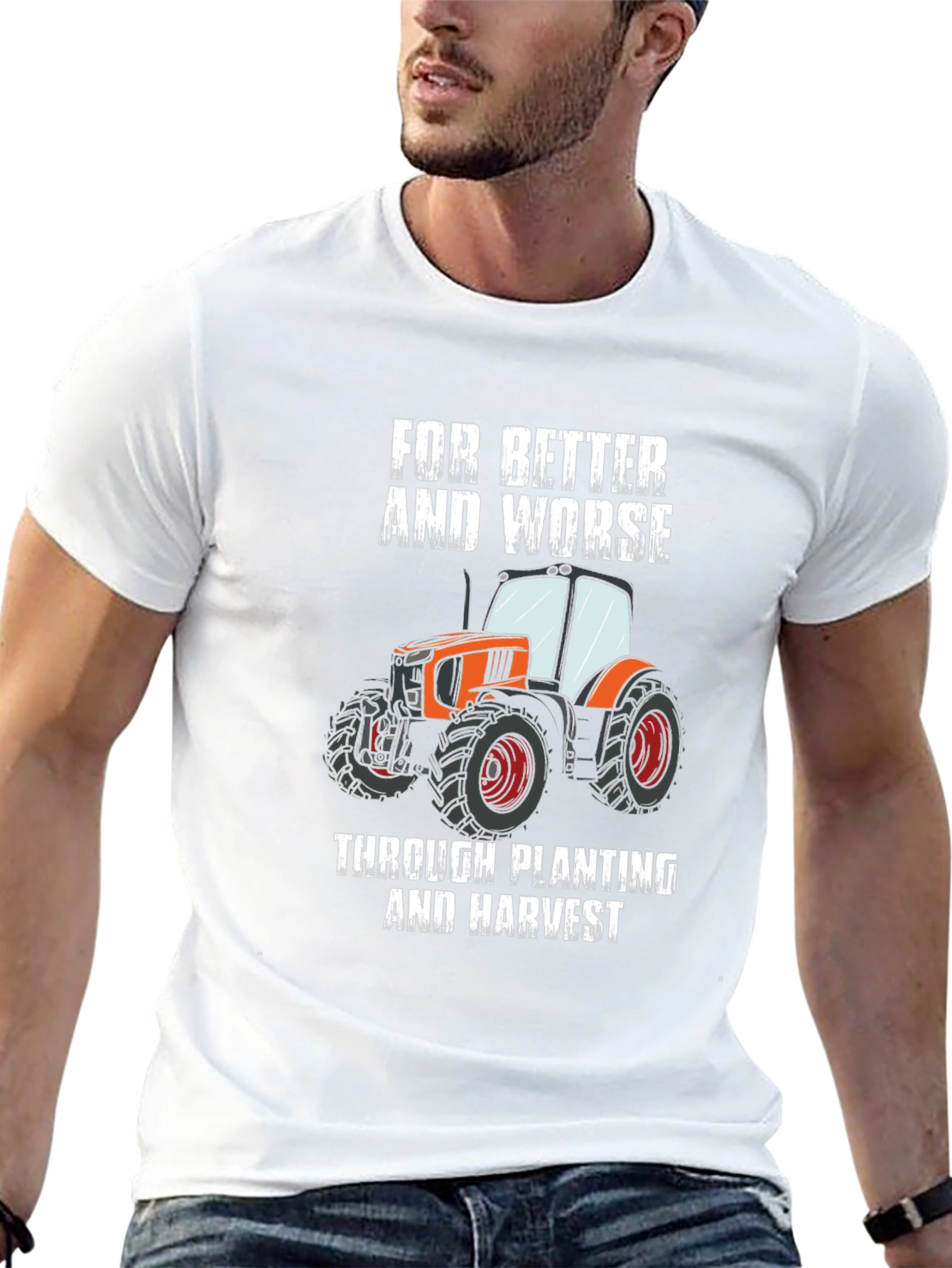 Farmer Tractor T-Shirt - Planting & Harvest