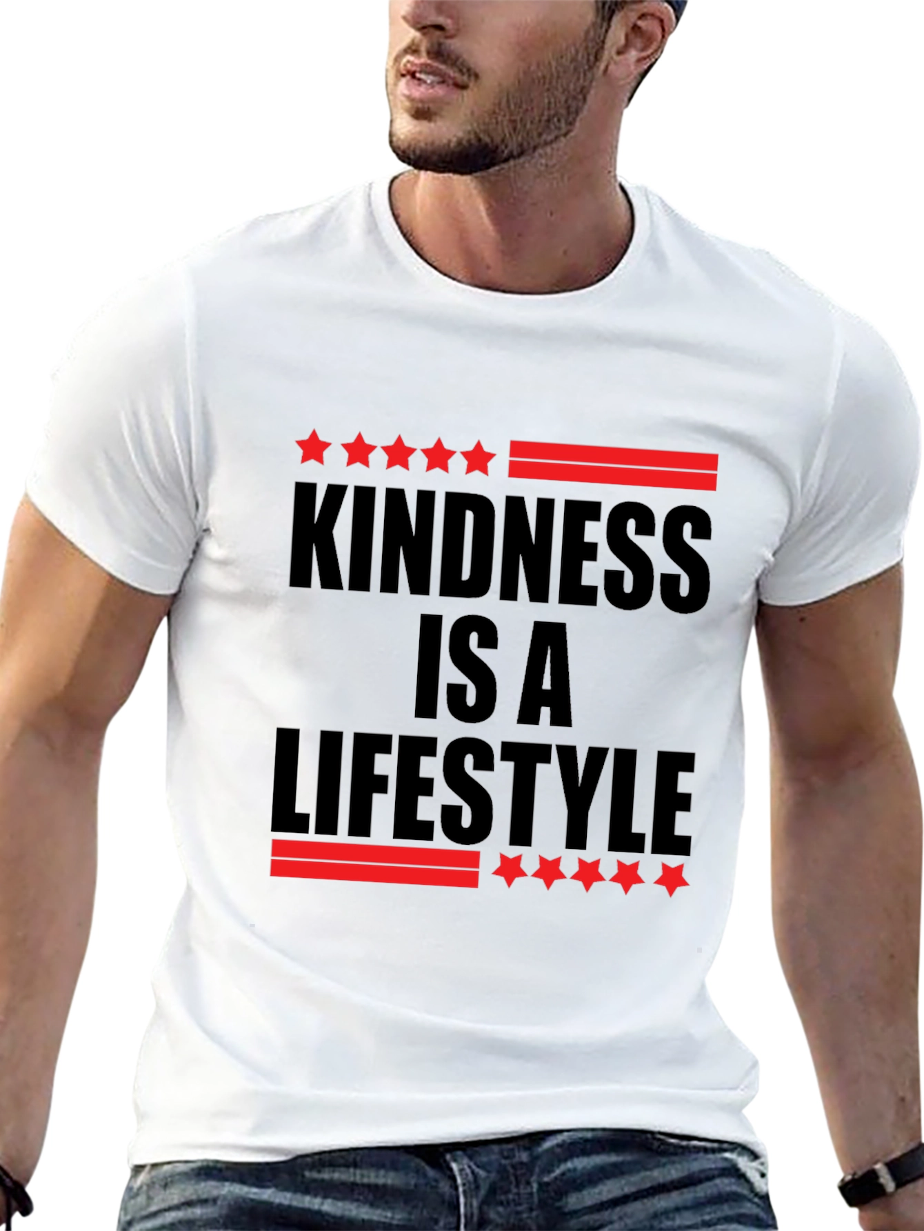 Kindness Is A Lifestyle Graphic Tee