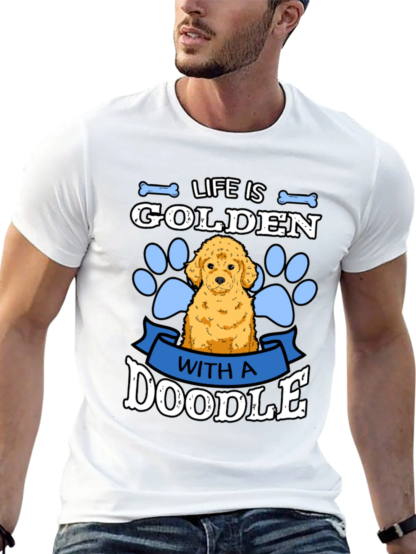Golden Doodle T-Shirt - Dog Lover Tee