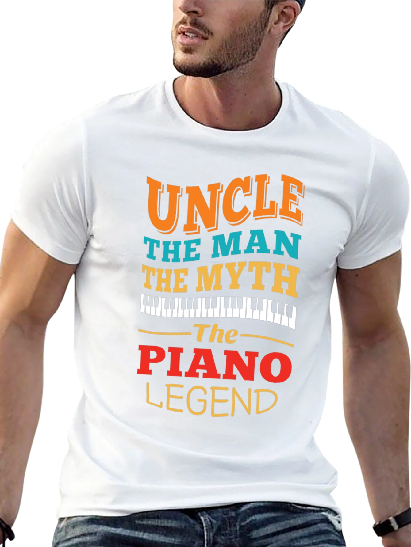 Uncle Piano Legend T-Shirt