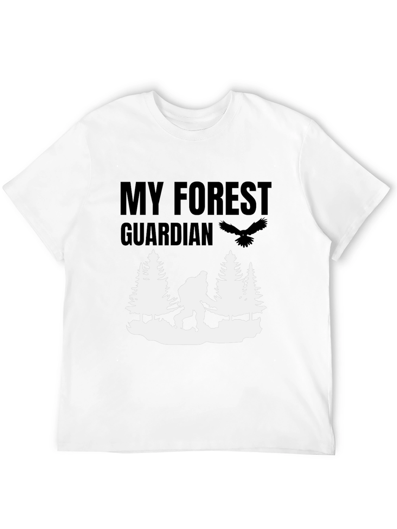 My Forest Guardian T-Shirt - Bigfoot Design