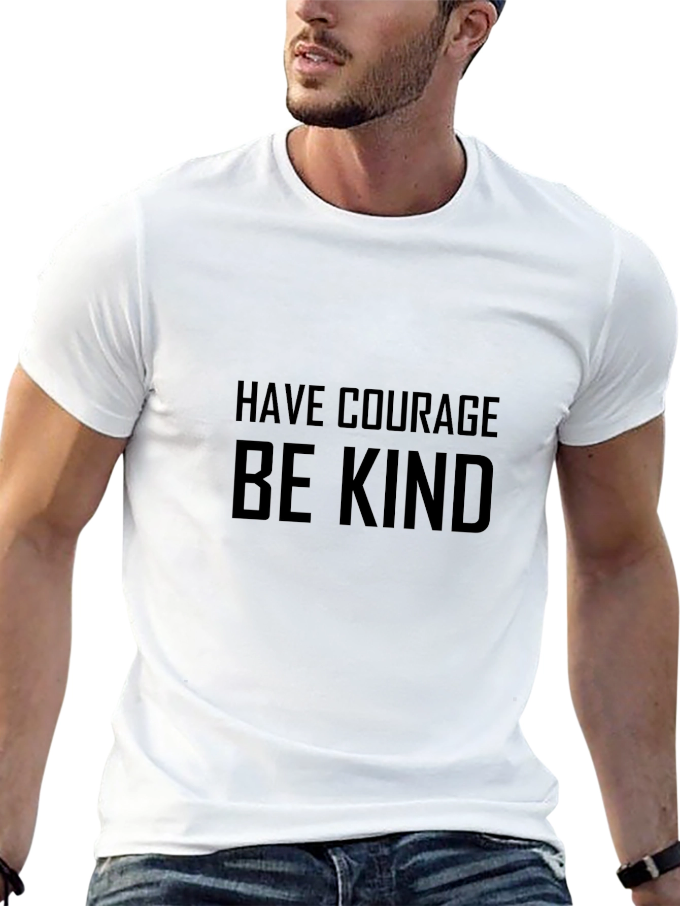 Courage & Kindness Black T-Shirt
