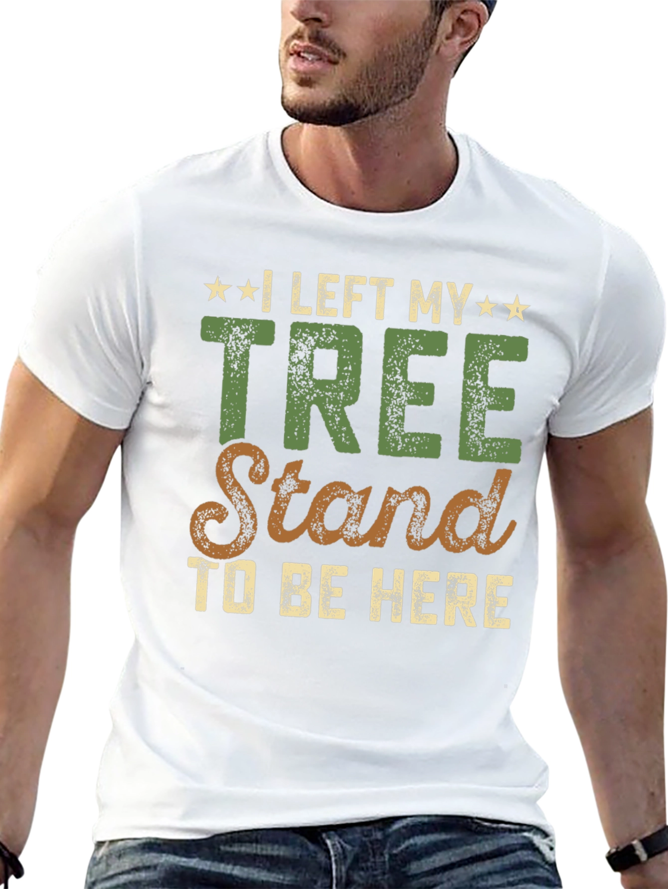 I Left My Tree Stand T-Shirt - Hunting Tee