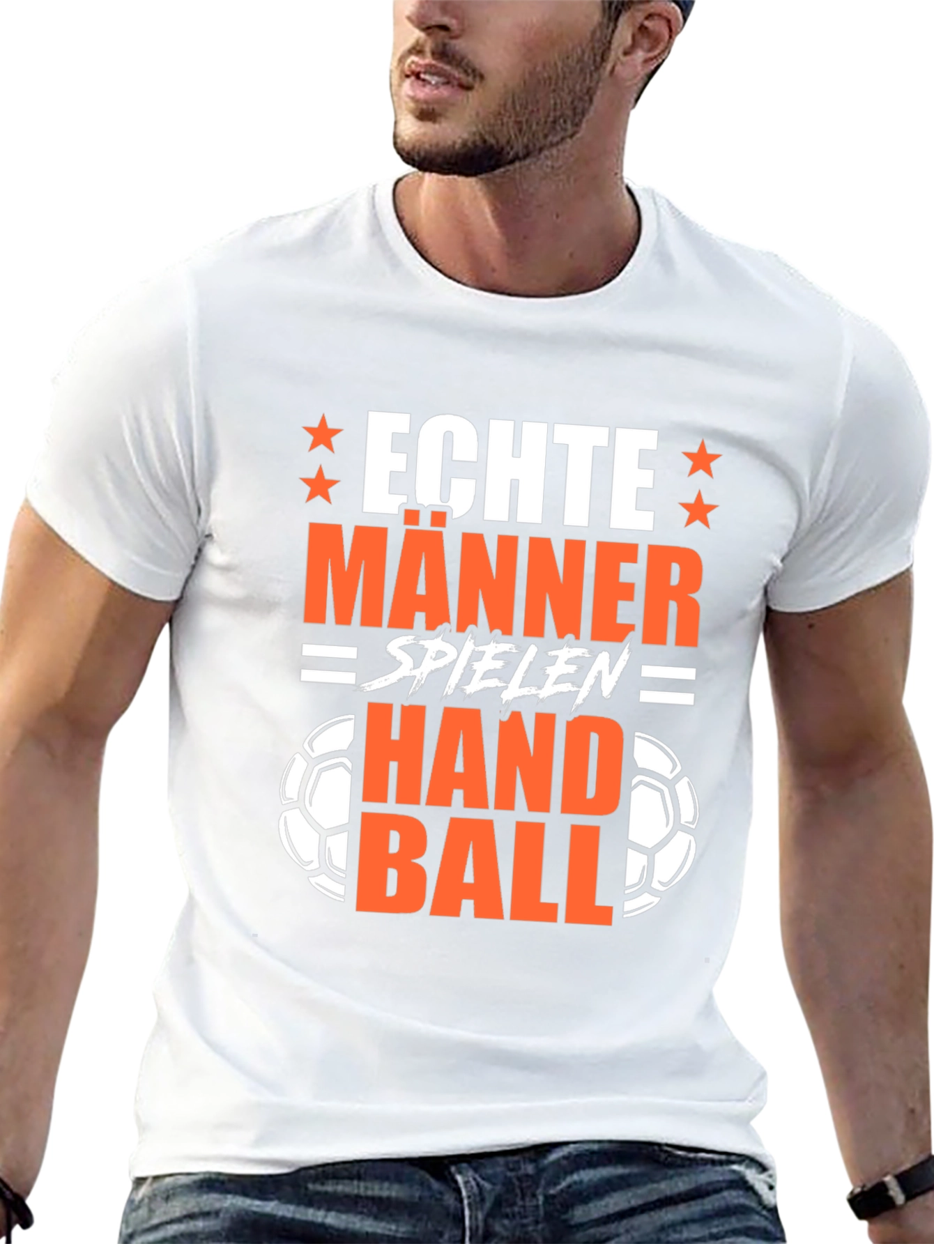 Echte Männer Handball T-Shirt
