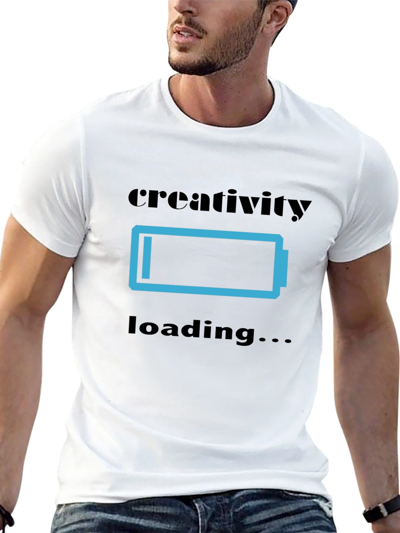Creativity Loading T-Shirt - Graphic Design Tee