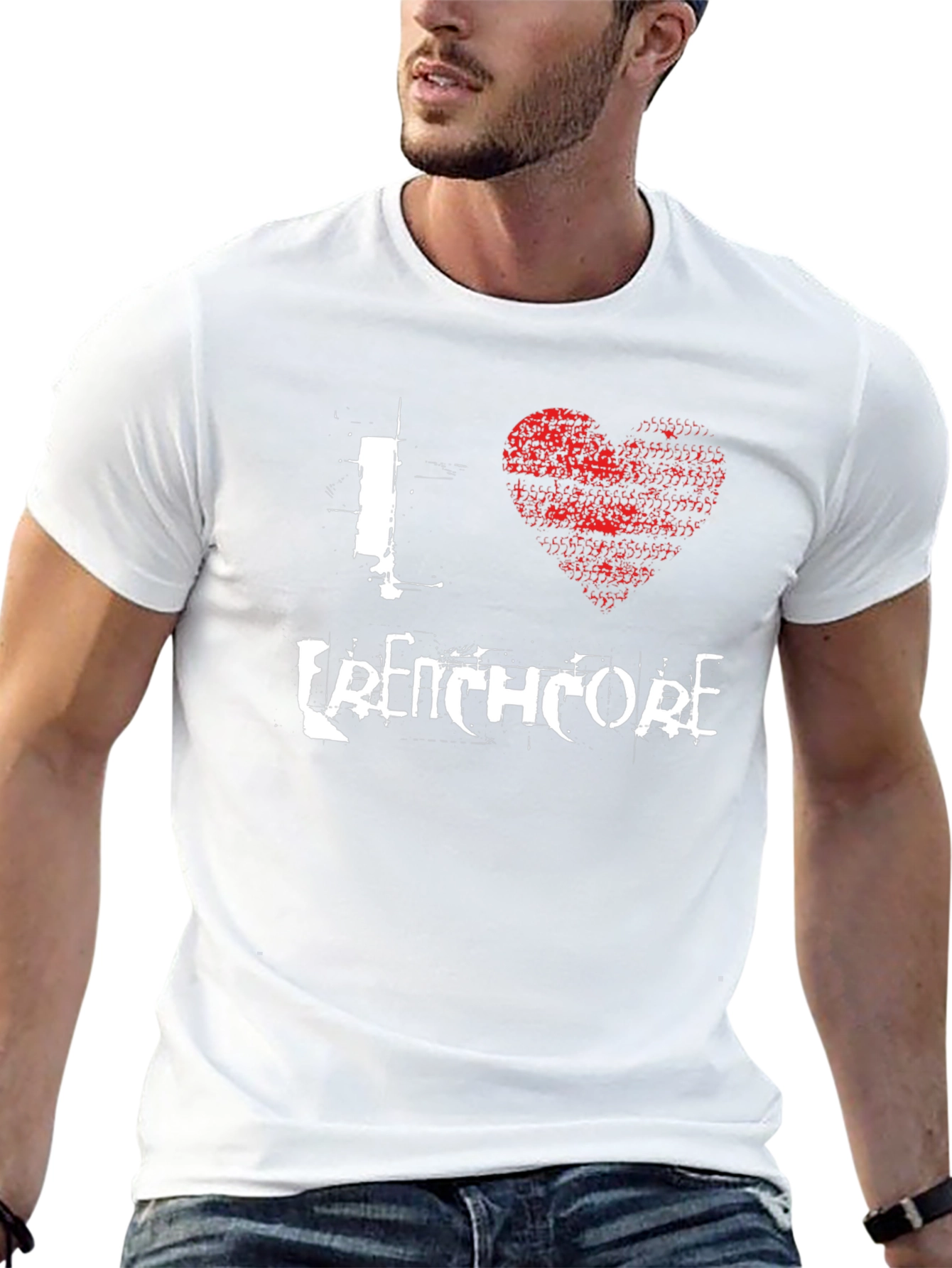 I Love Frenchcore Black T-Shirt