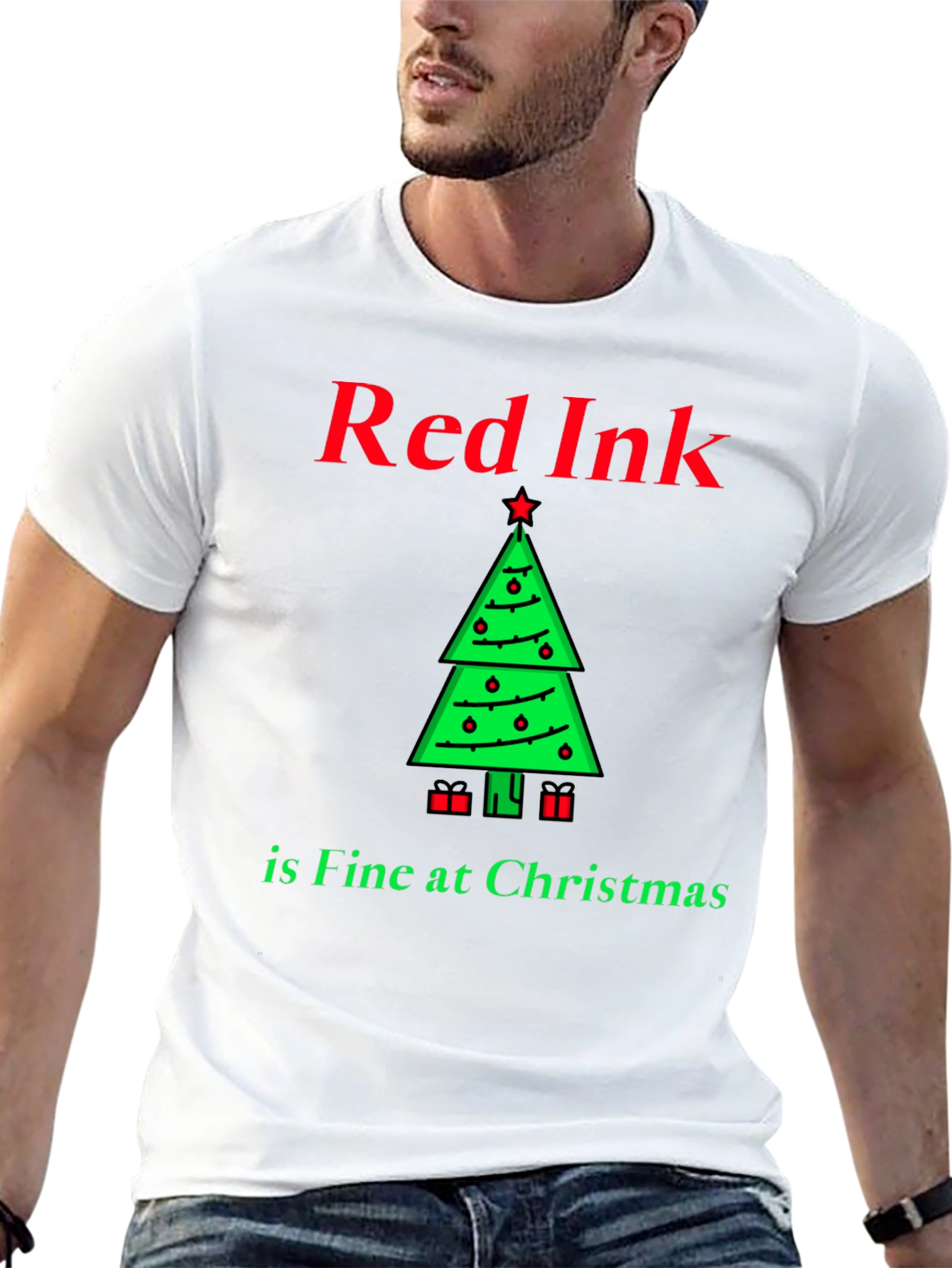 Red Ink Christmas T-Shirt