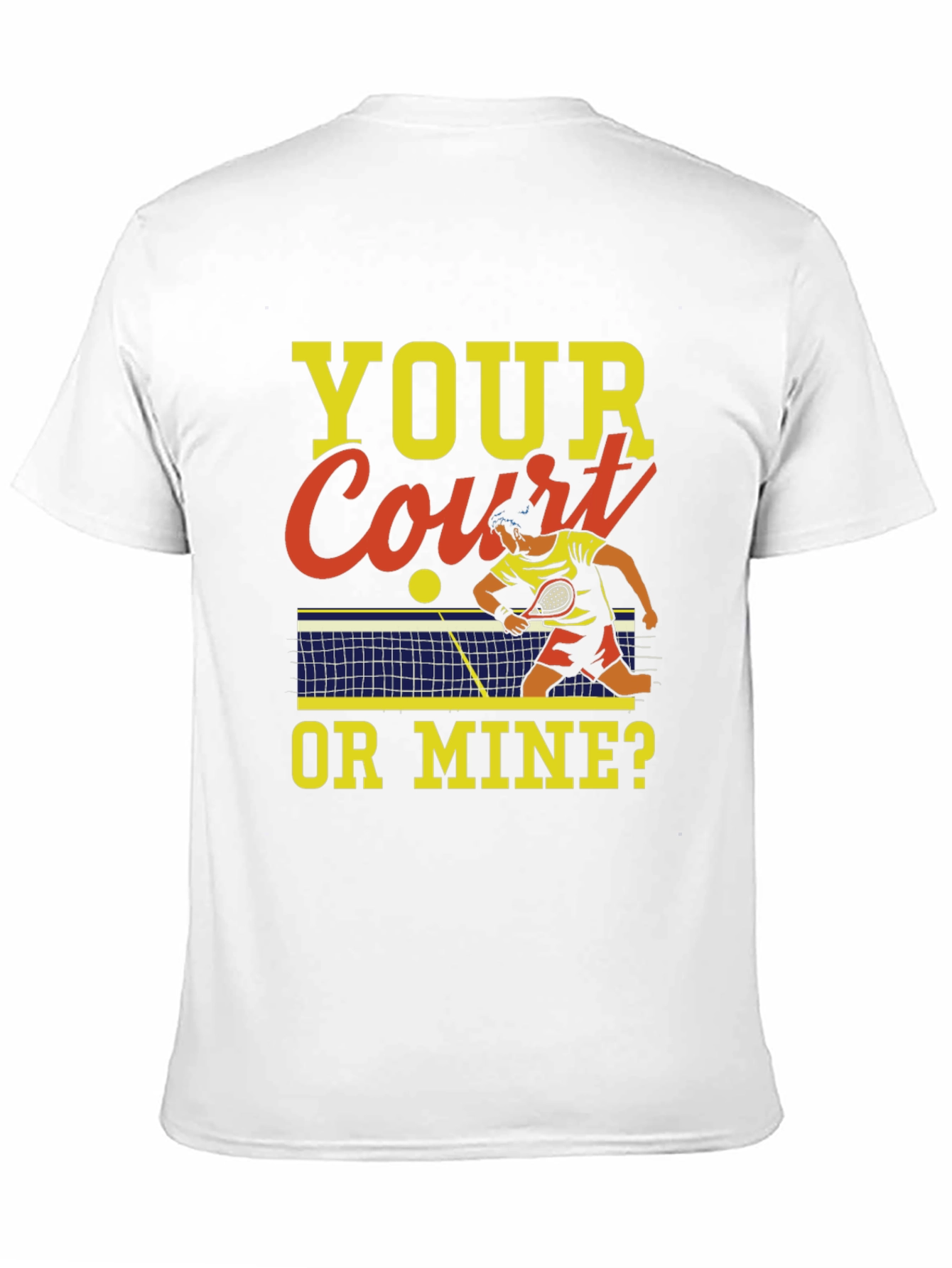 Your Court Or Mine? Tennis Graphic T-Shirt