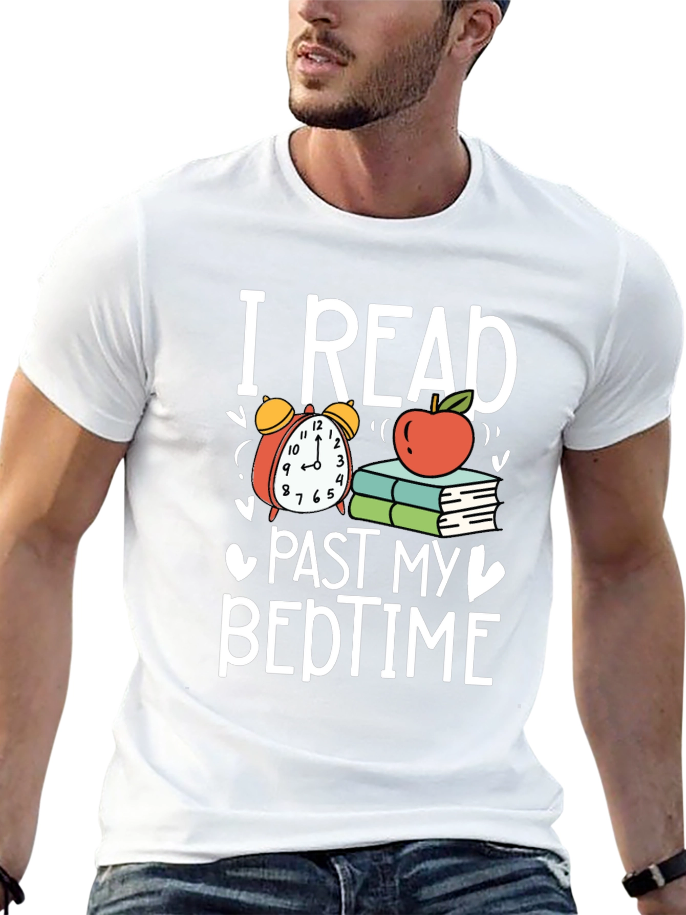 I Read Past My Bedtime Graphic Tee