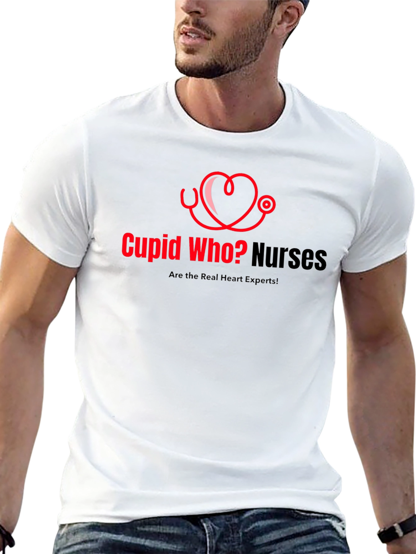 Cupid Who? Nurses Heart Experts T-Shirt
