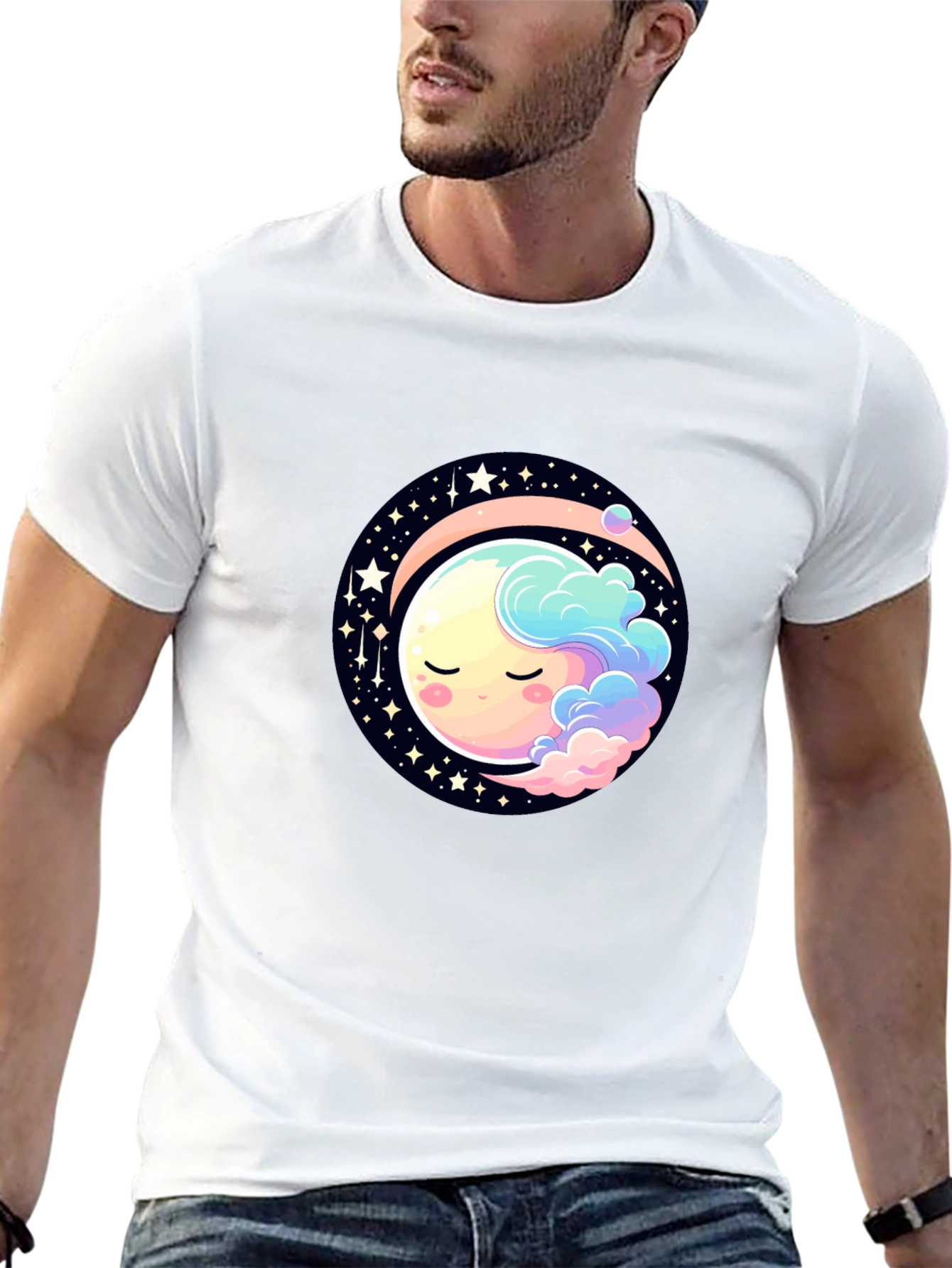 Celestial Dreams Black T-Shirt