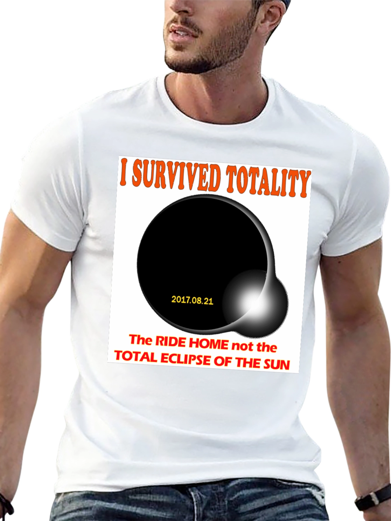 I Survived Totality Eclipse T-Shirt