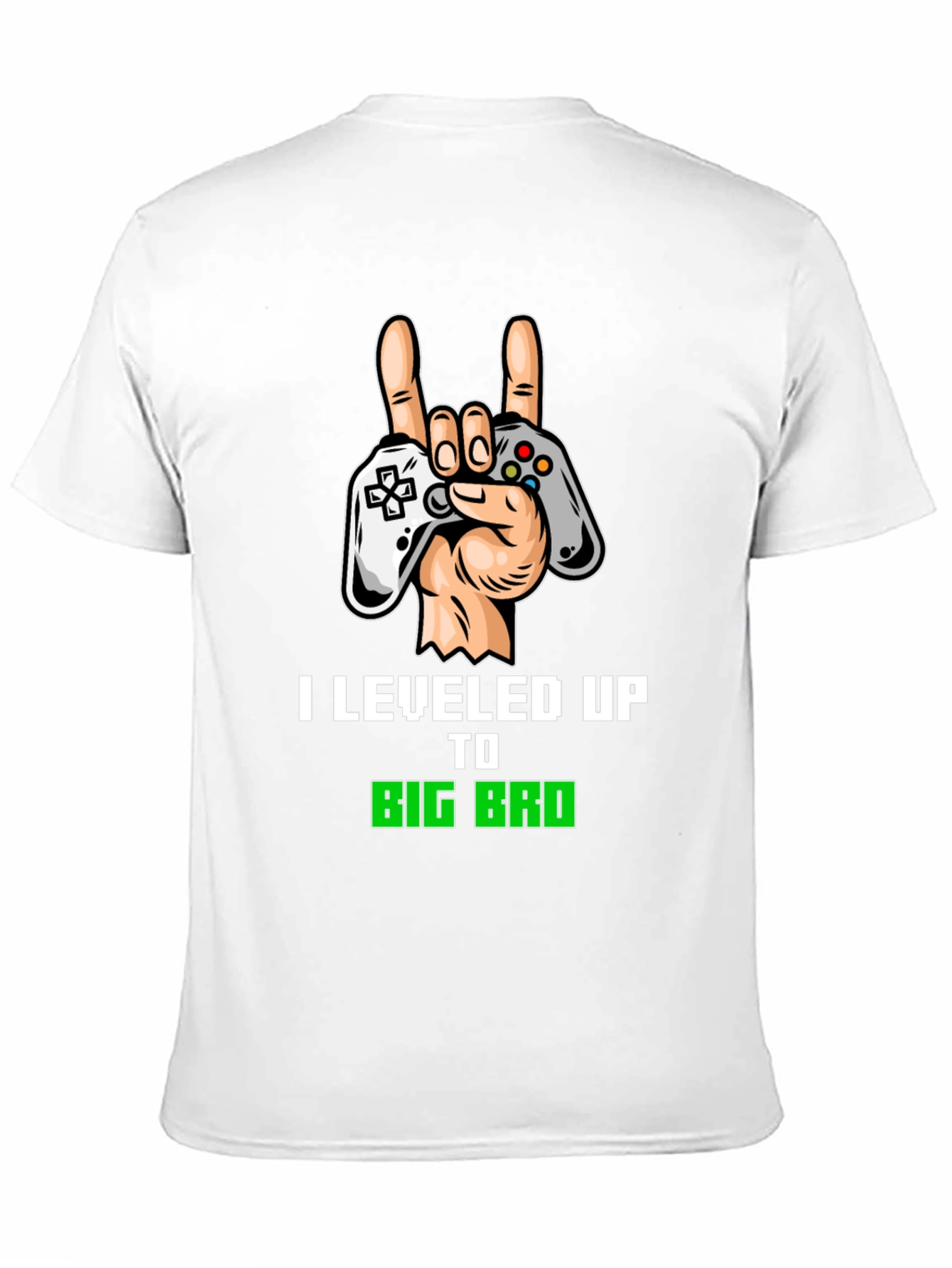 I Leveled Up To Big Bro Gamer T-Shirt
