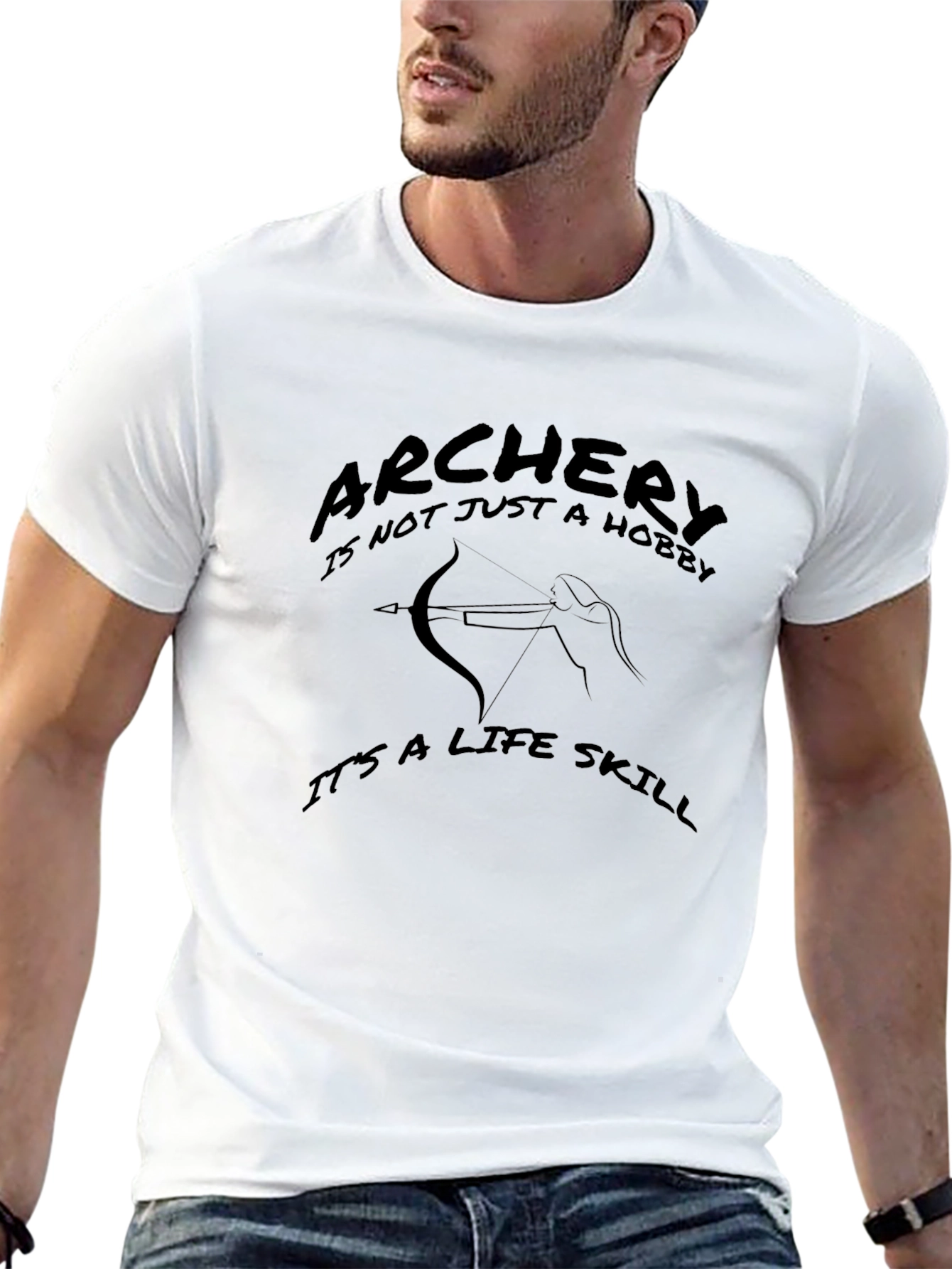 Archery Life Skill Graphic Tee