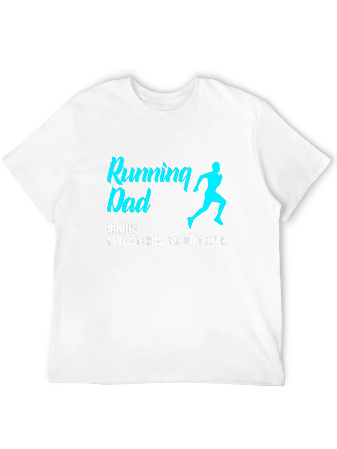 Running Dad Definition T-Shirt - Cool Fathers Day Gift