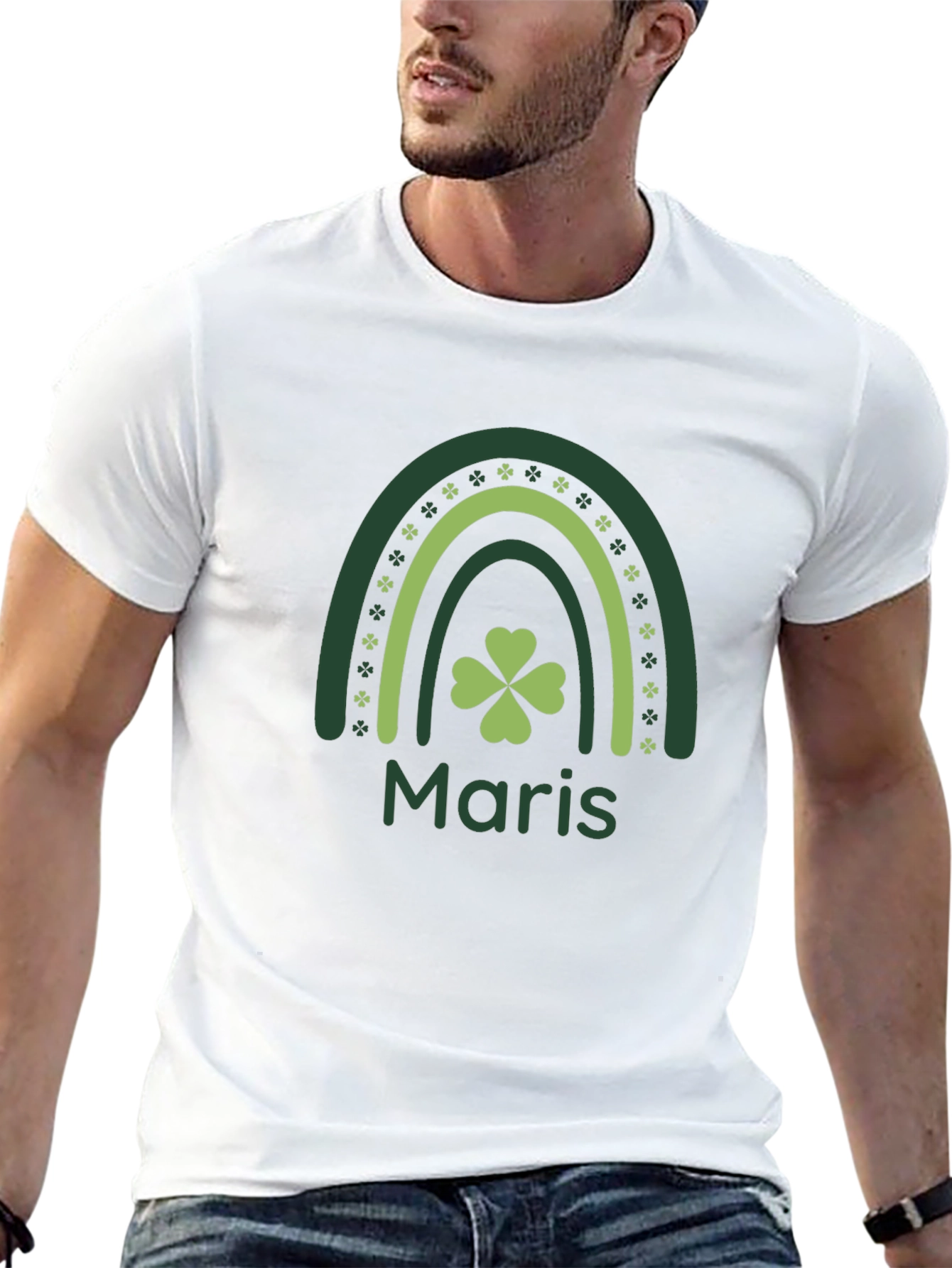 St. Patricks Day Rainbow Maris T-Shirt